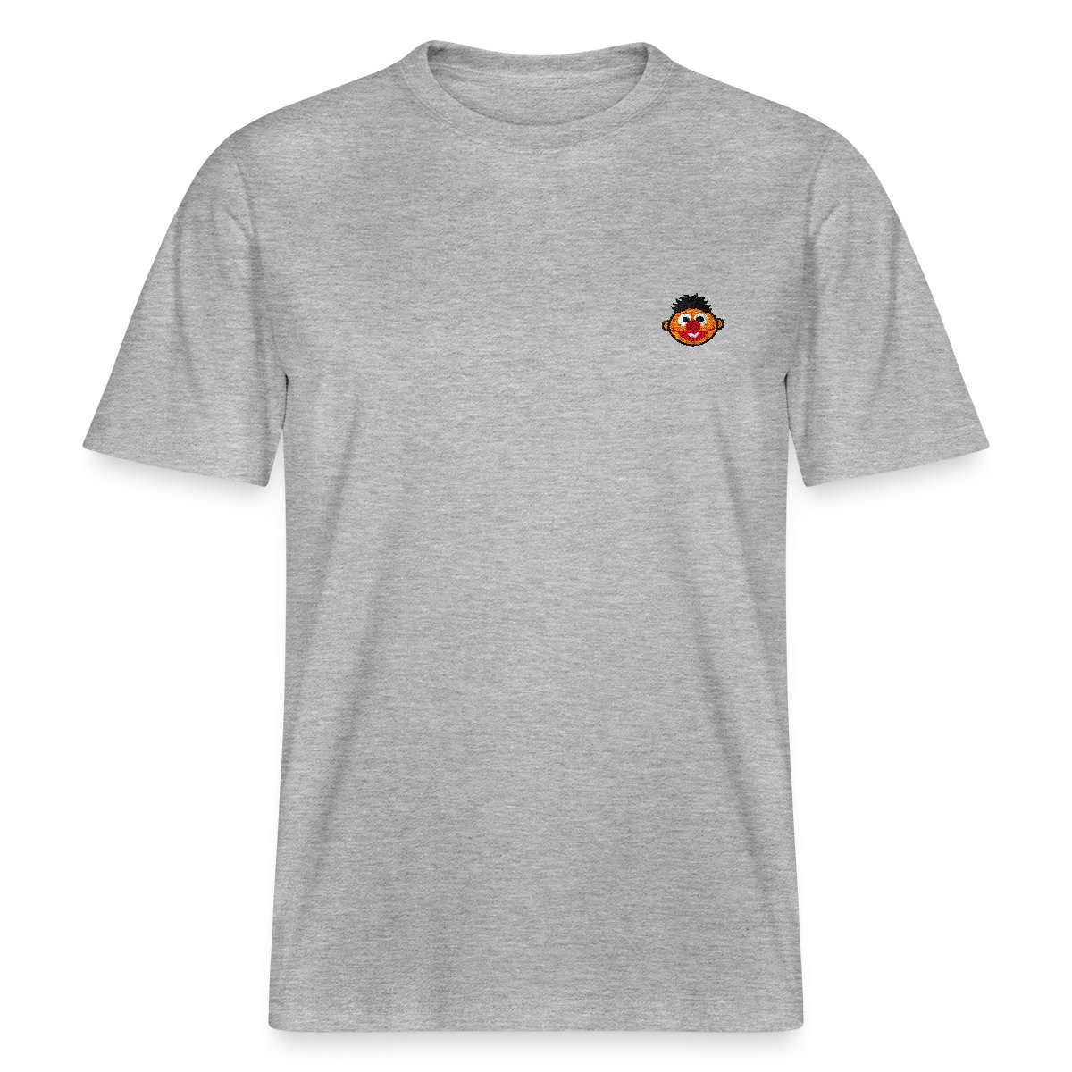 T-Shirt Sesamstraße Ernie Als Stickmotiv Relaxed Fit Unisex T-Shirt