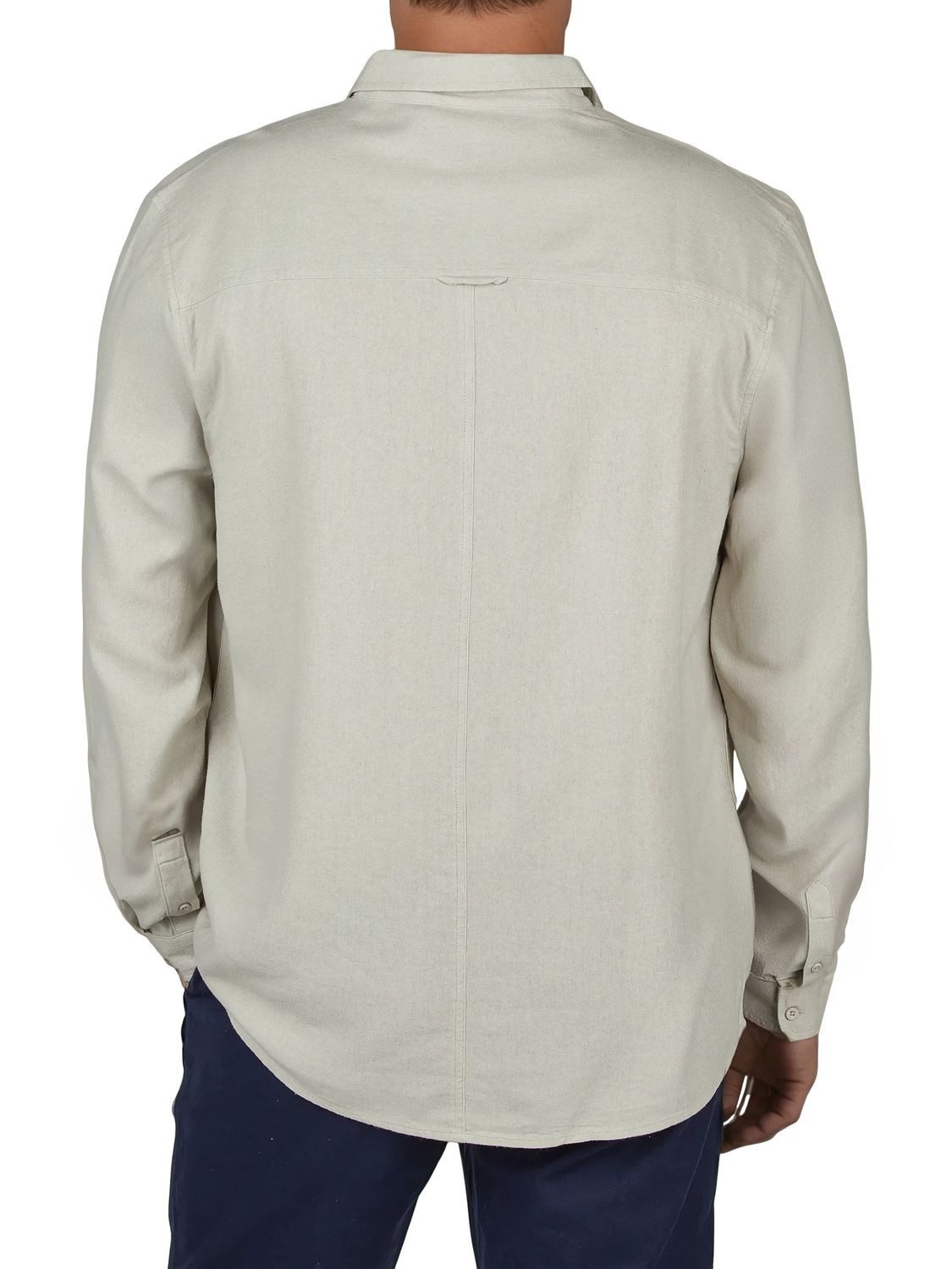riverso Langarmhemd Herren Leinen Hemd RIVFabrizio Regular Fit (1-tlg)