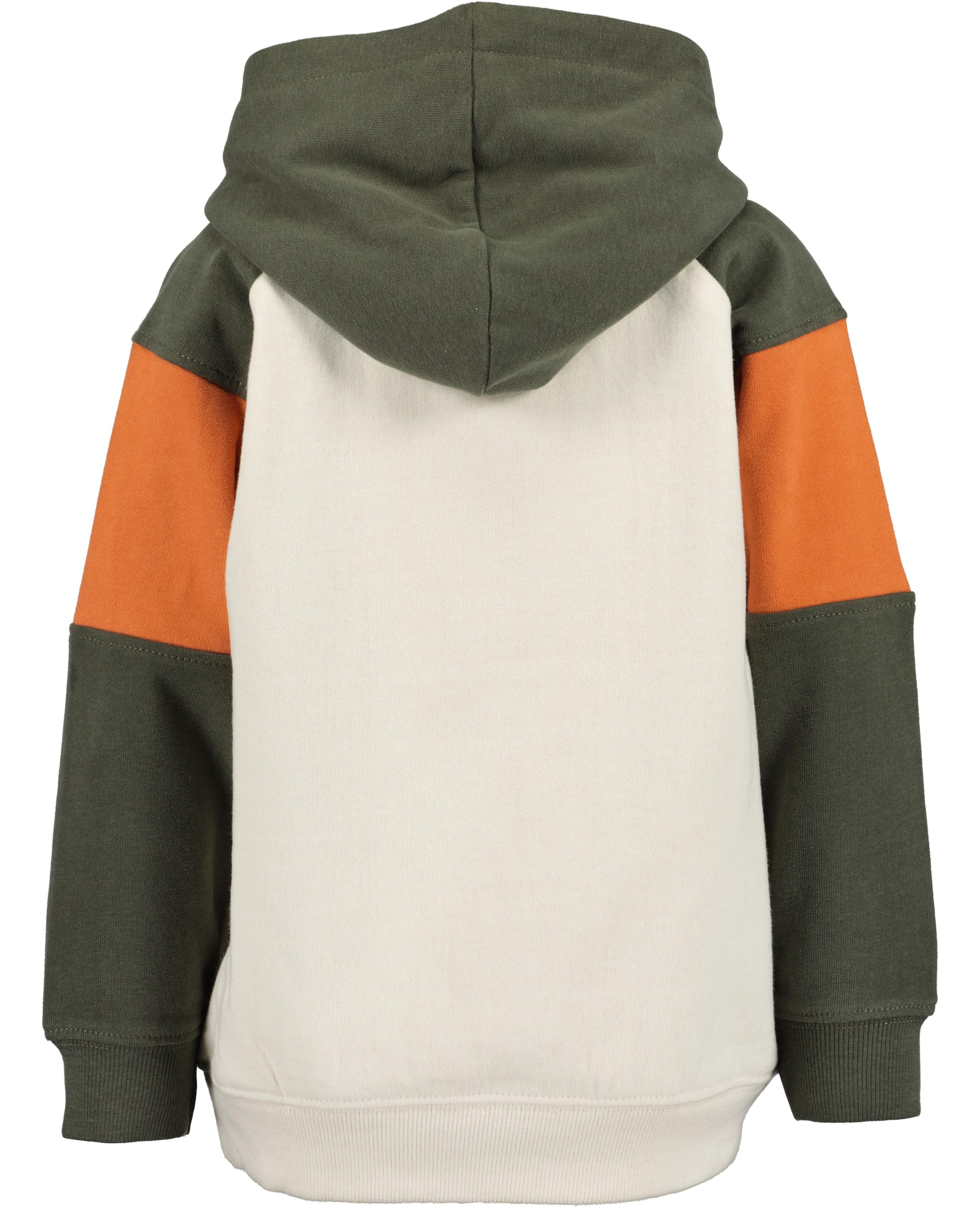 Blue Seven Kapuzensweatshirt mit großem Adventure-Frontmotiv und im Colorblocking-Look