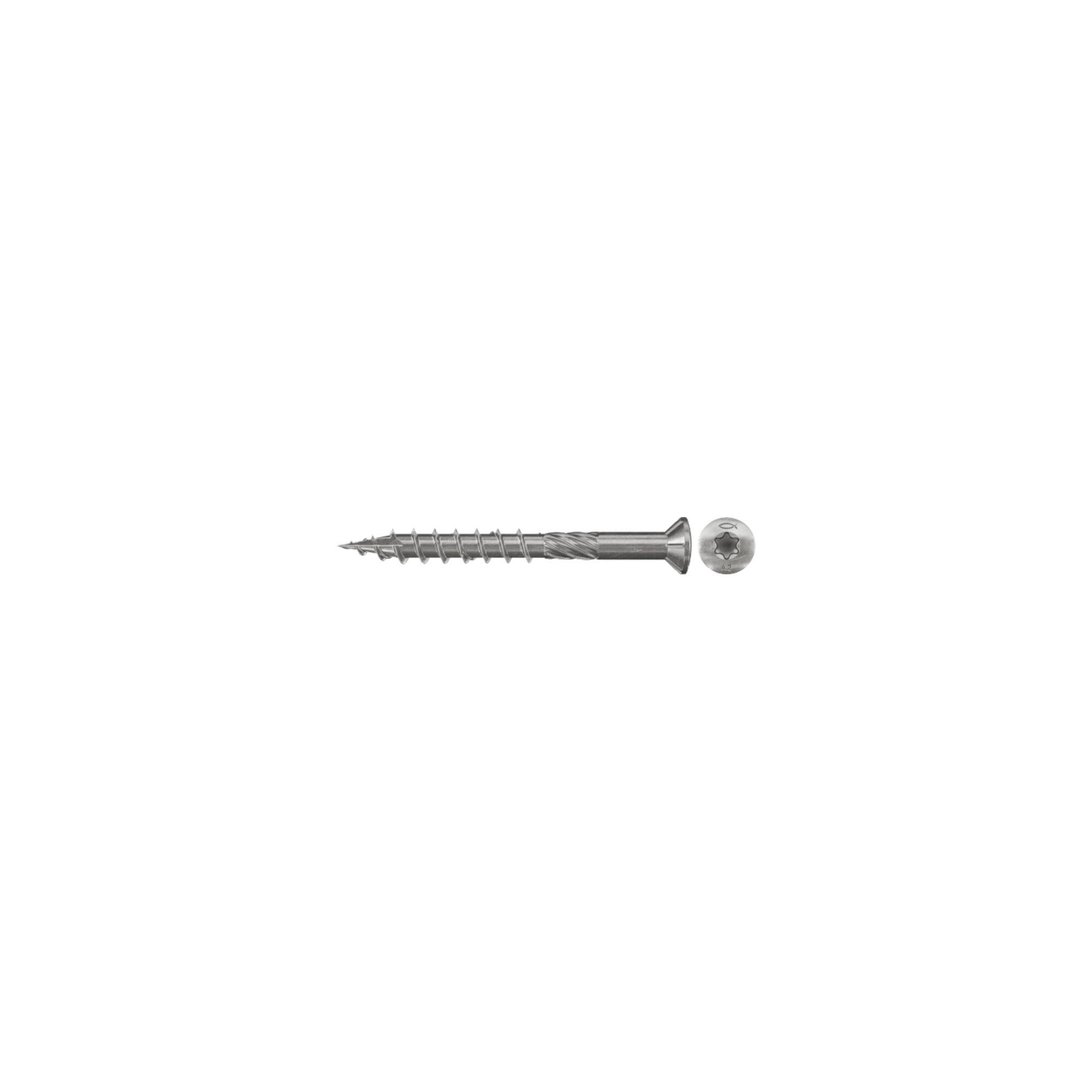 fischer Terrassenschraube fischer Terrassenschraube 5,0x60 Senkk. A2 TG TX 500 Stk