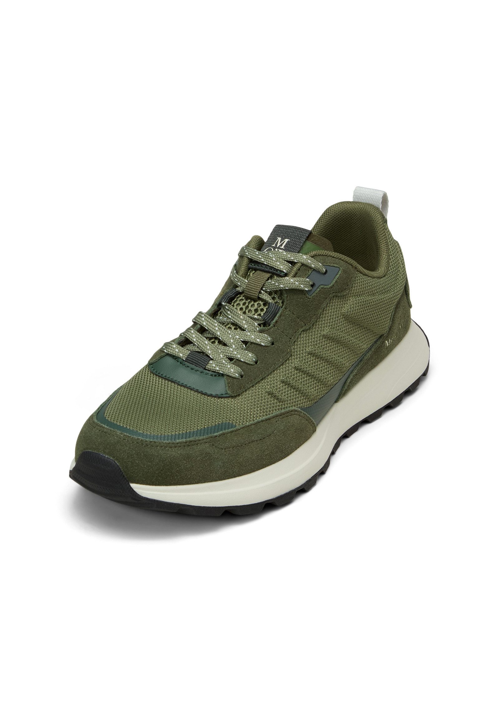 Marc O'Polo aus Veloursleder-Nylon-Mix Sneaker