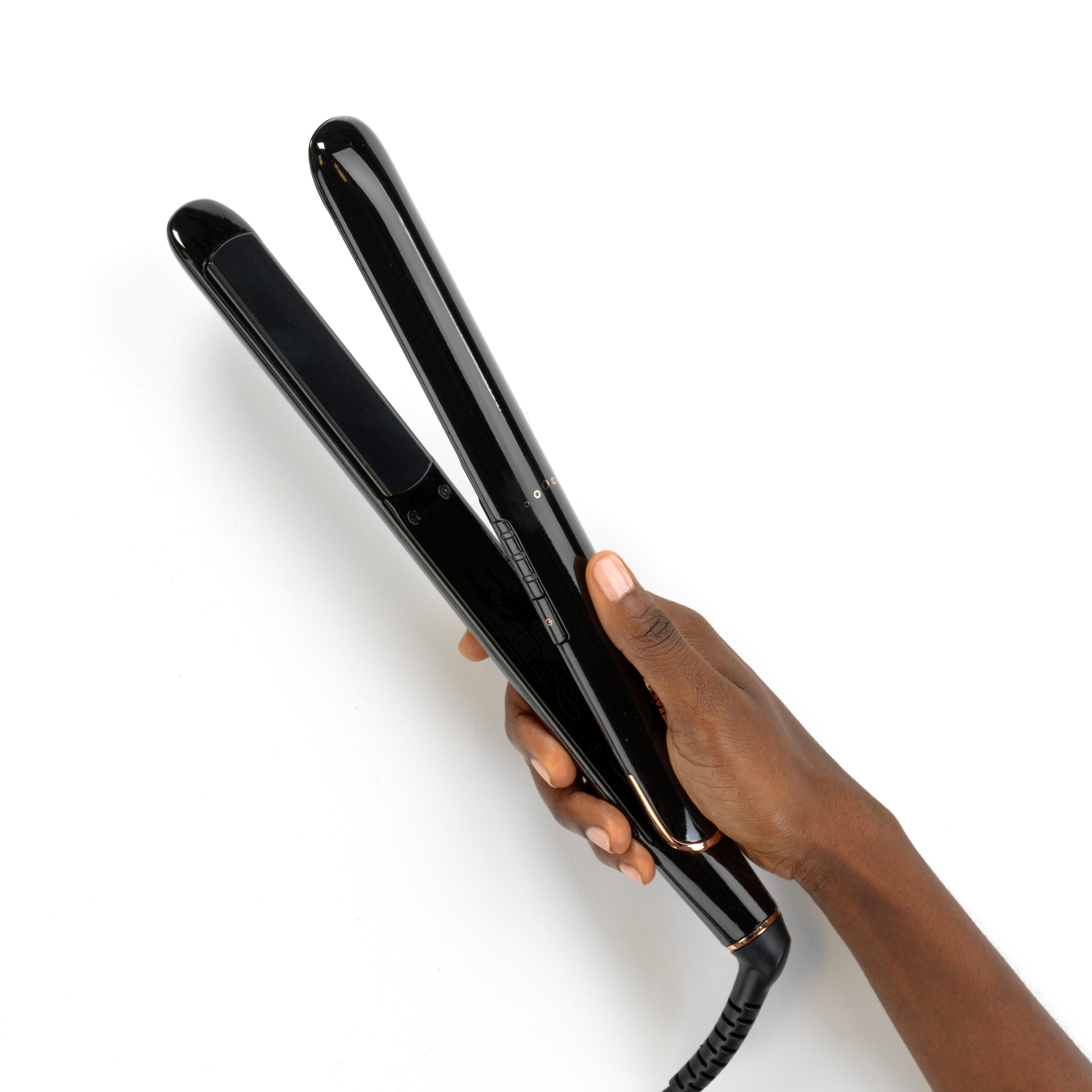 BaByliss Glätteisen Smooth Finish 230 Glätteisen Profi-Haarglätter, ST250E, Titan-Keramik-Beschichtung, 3 Temperaturstufen bis zu 230°C schwarz