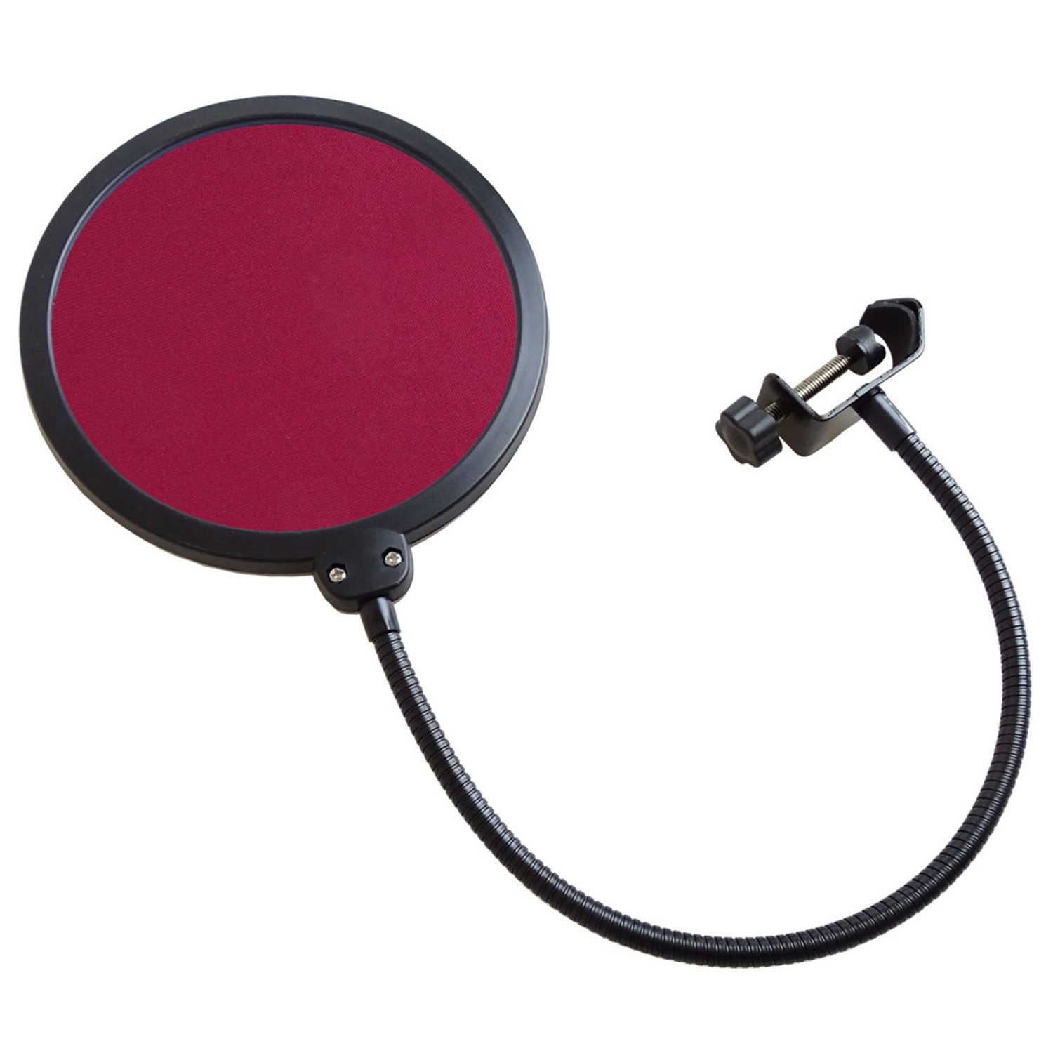 keepdrum Mikrofon keepdrum EMH019RD Mikrofon-Popschutz Rot (Popschutz), Deluxe-Popschutz