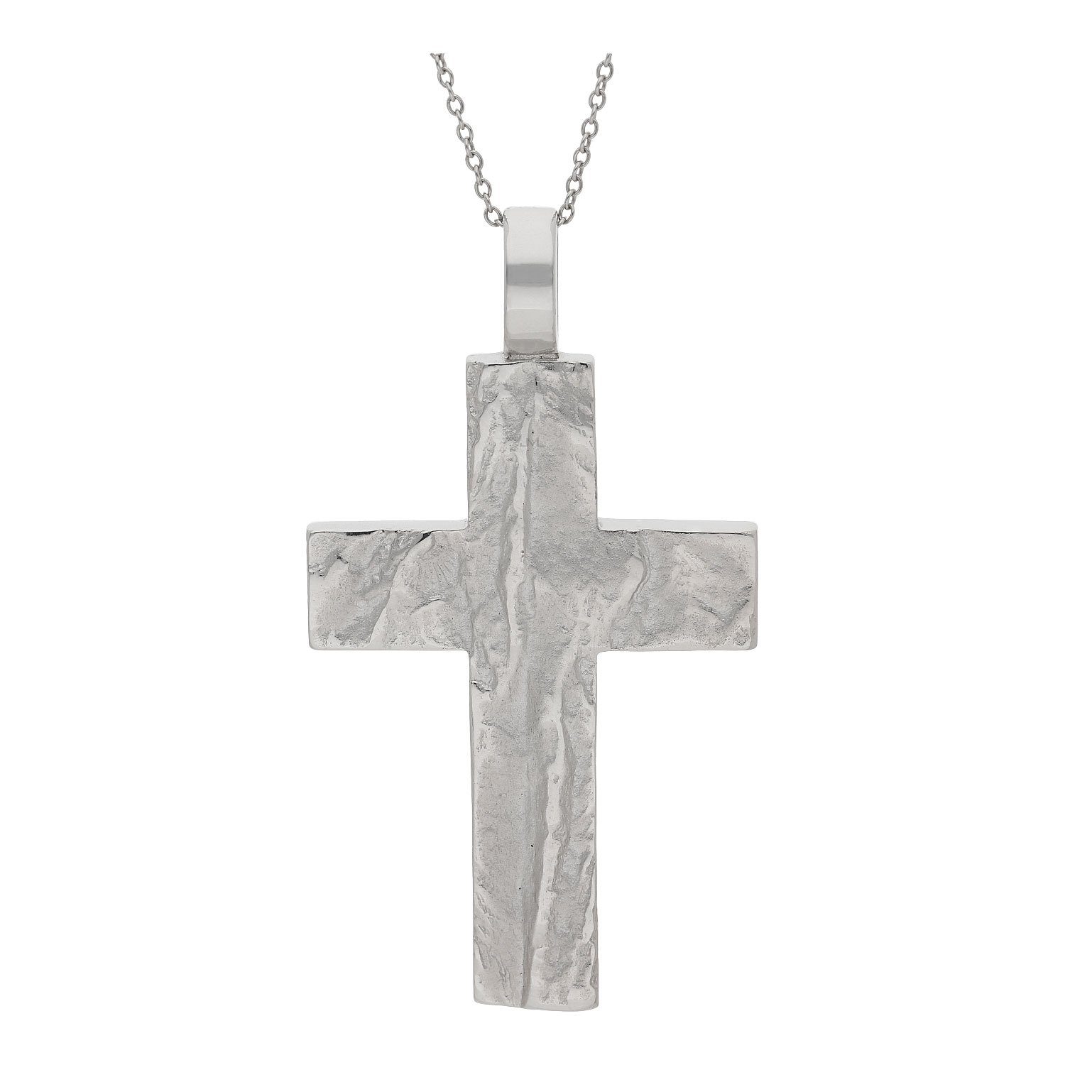 Kreuzanhänger JuwelmaLux Anhänger 925/000 Sterling Silber Kreuz JL20-02-0829