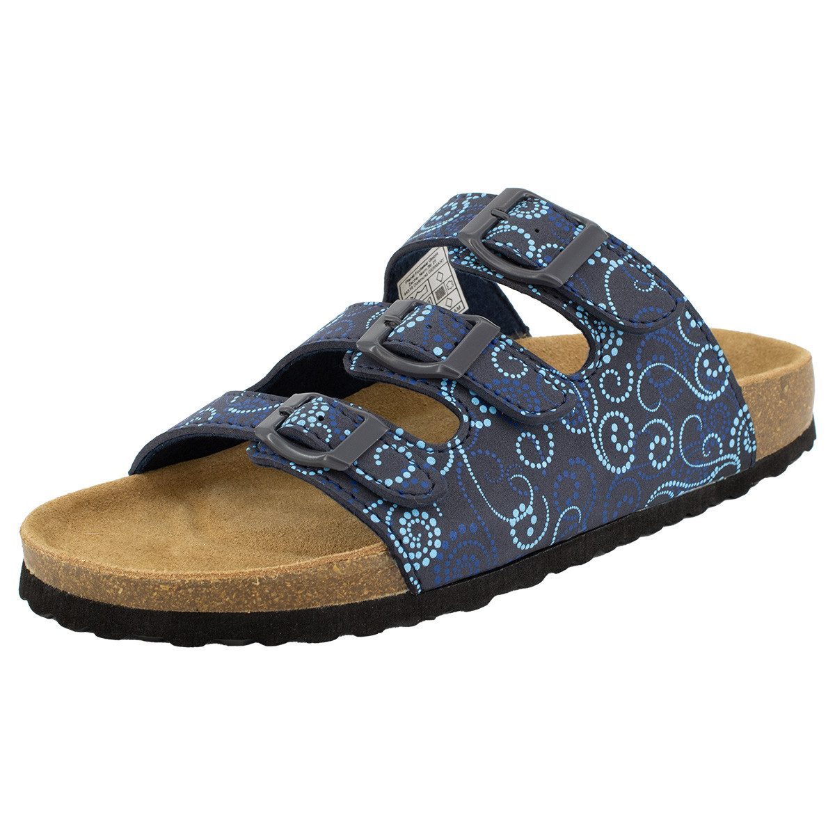 SUPERSOFT Classic Pantolette (1-tlg) Pantoletten - Lederdecksohle, Korkfußb günstig online kaufen