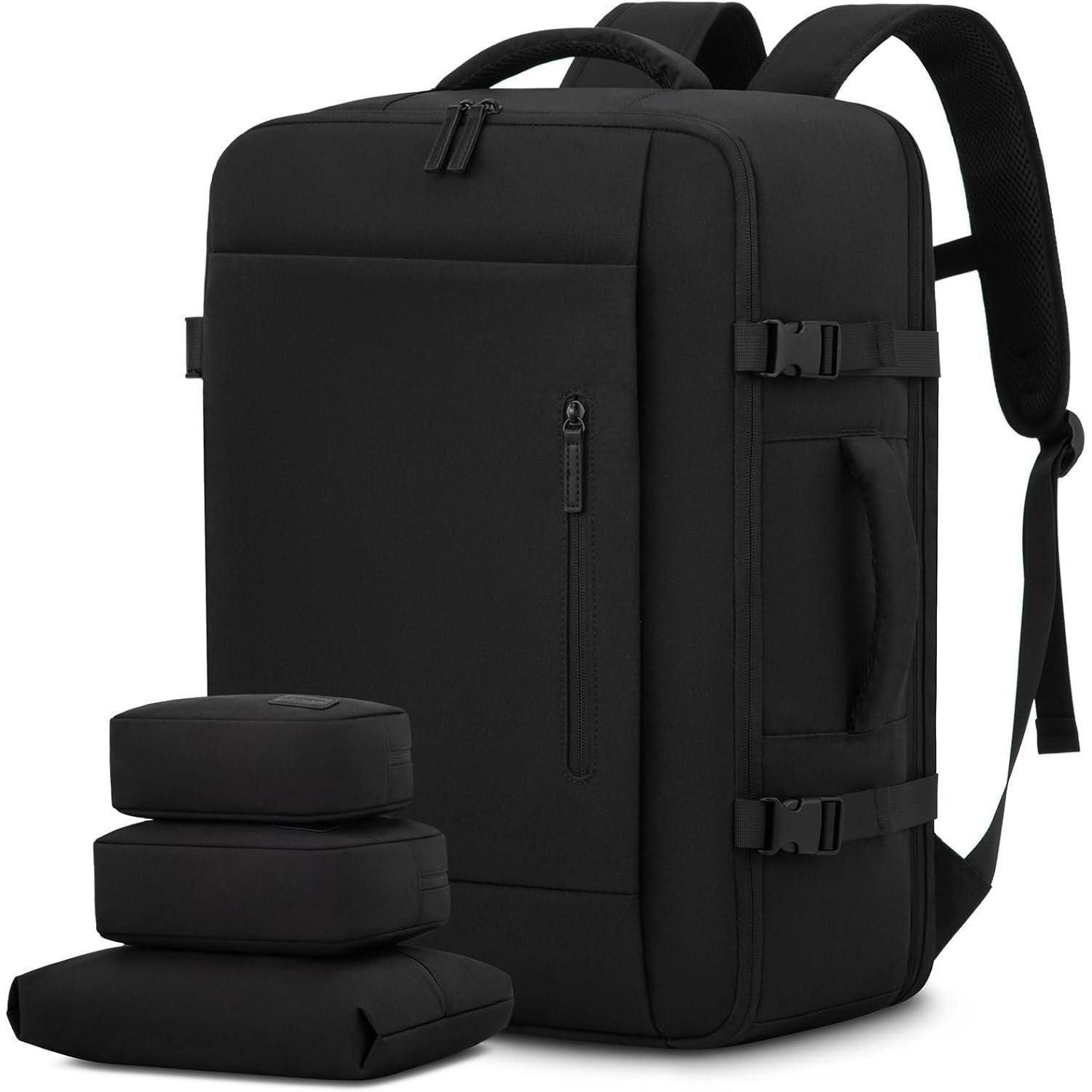 LuxusKollektion Kofferrucksack Handgepäck Rucksack 40L Reiserucksack Herren Damen Kofferrucksack