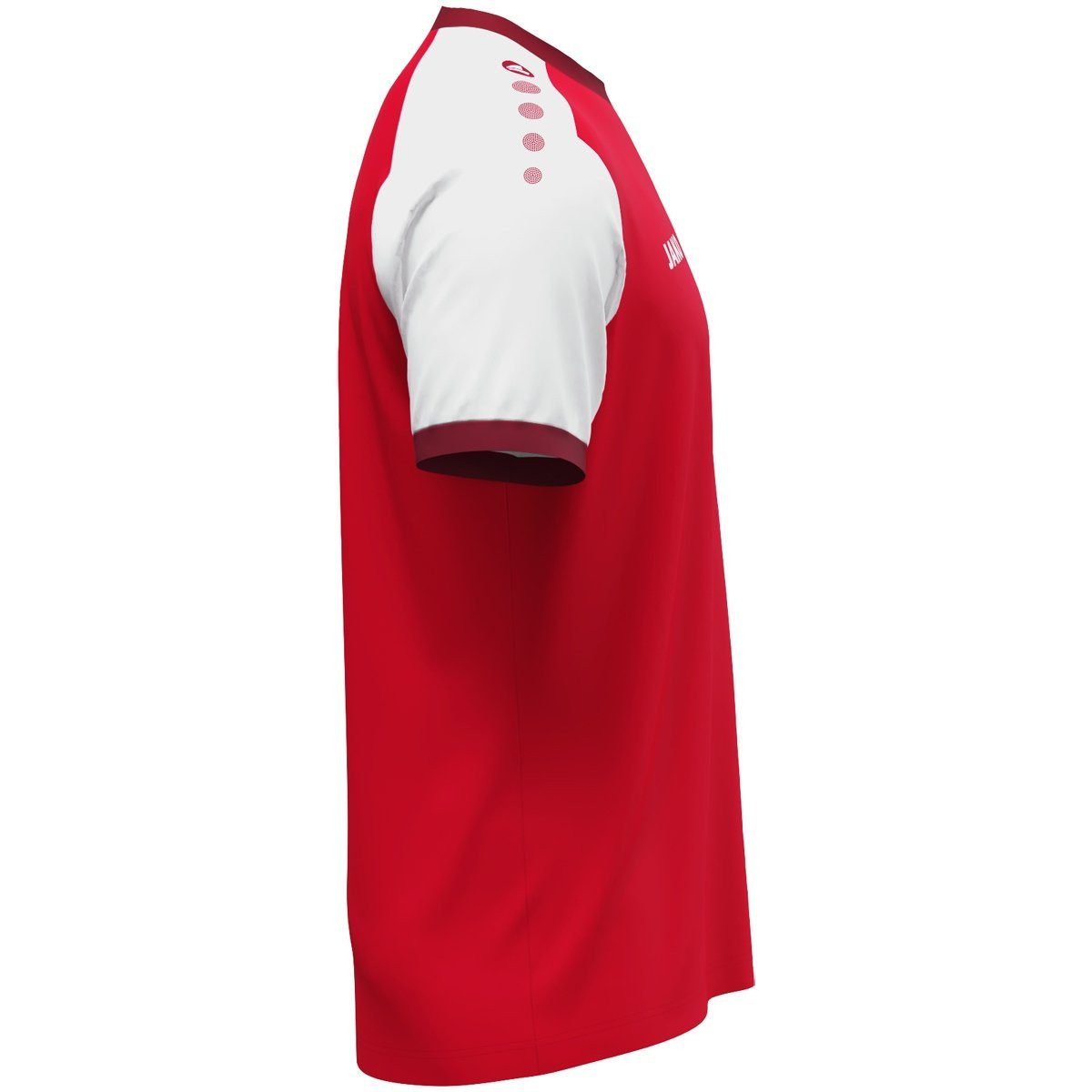 Jako T-Shirt Dynamic Trikot (Polyester-Micro-Mesh) rot/weiss Herren