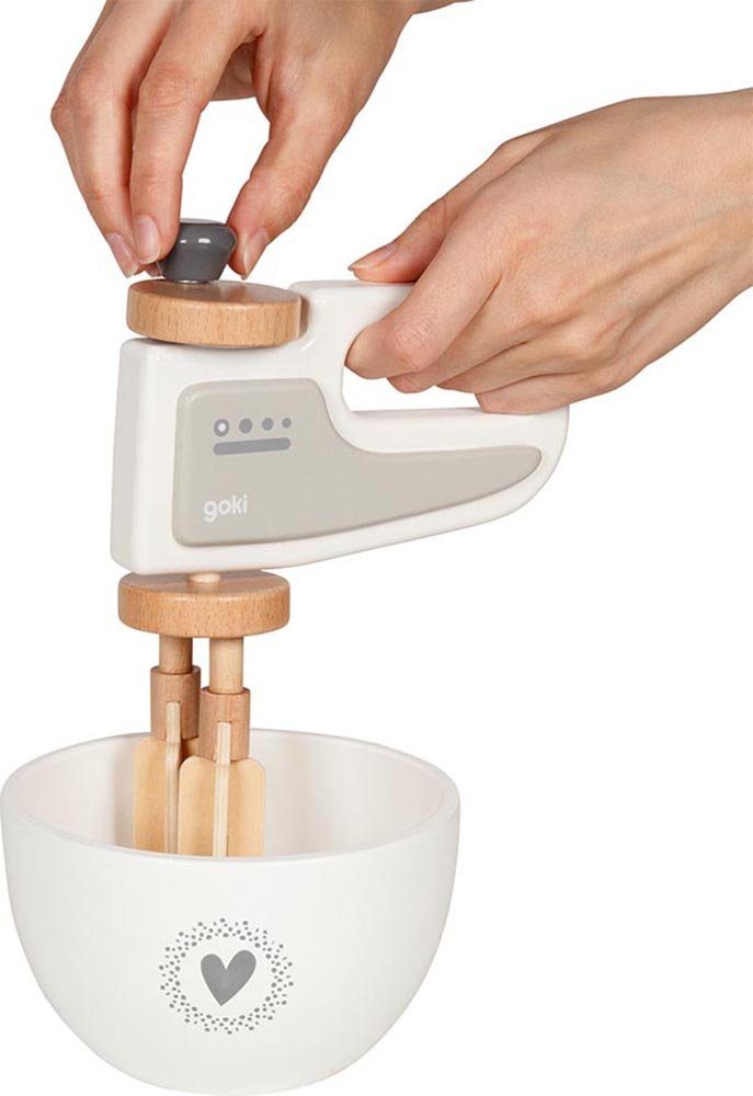 goki Kinder-Handmixer Handmixer mit Rührschüssel, (2-tlg), in modernem Desi günstig online kaufen