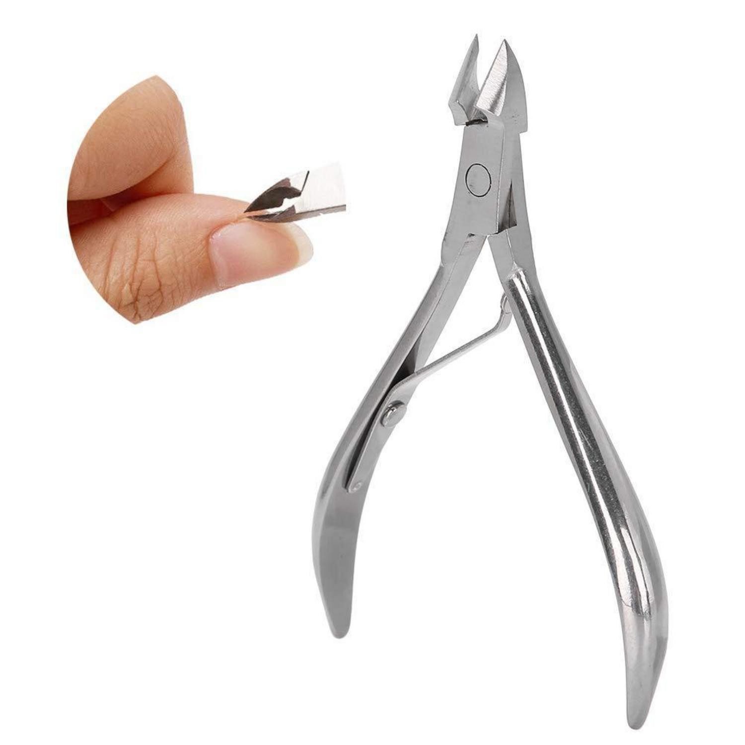 LuxusKollektion Nagelhautzange Nagelhautschere Edelstahl Ergonomisch