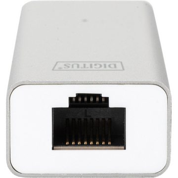 Digitus USB 3.0 3-Port Hub mit Gigabit LAN USB-Kabel
