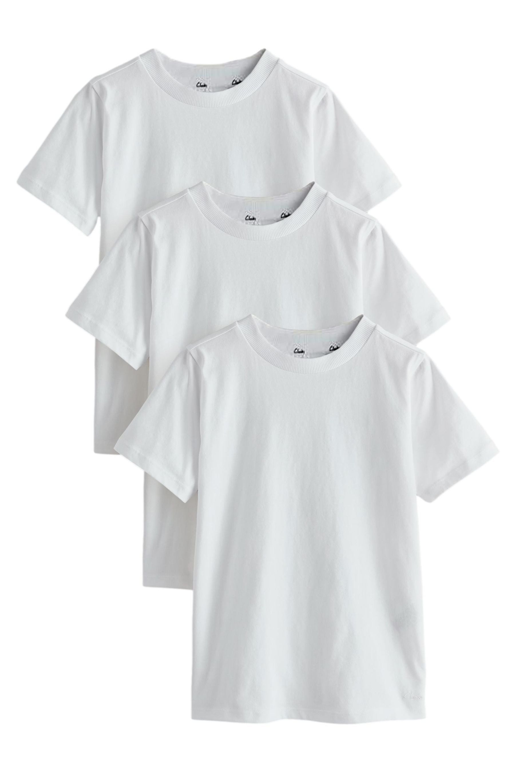 T-Shirt Clarks Relaxed Fit T-Shirts im 3er-Pack
