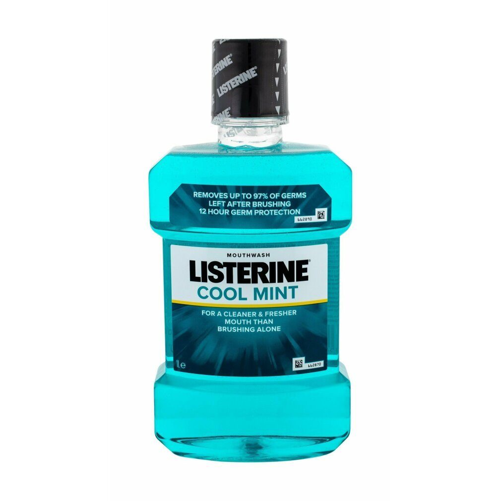 Listerine Mundspülung Cool Mint Mundwasser, (Packung)