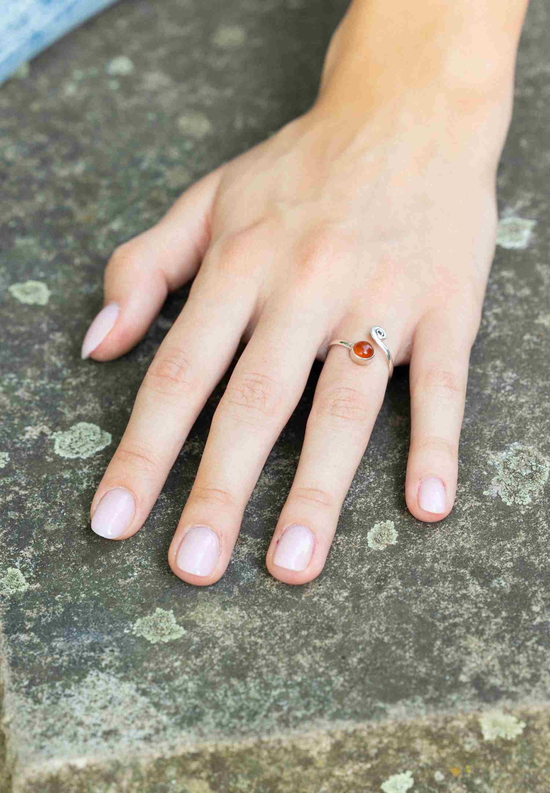 mantraroma Silberring (Ring mit Schmuckbeutel), Damenring günstig online kaufen