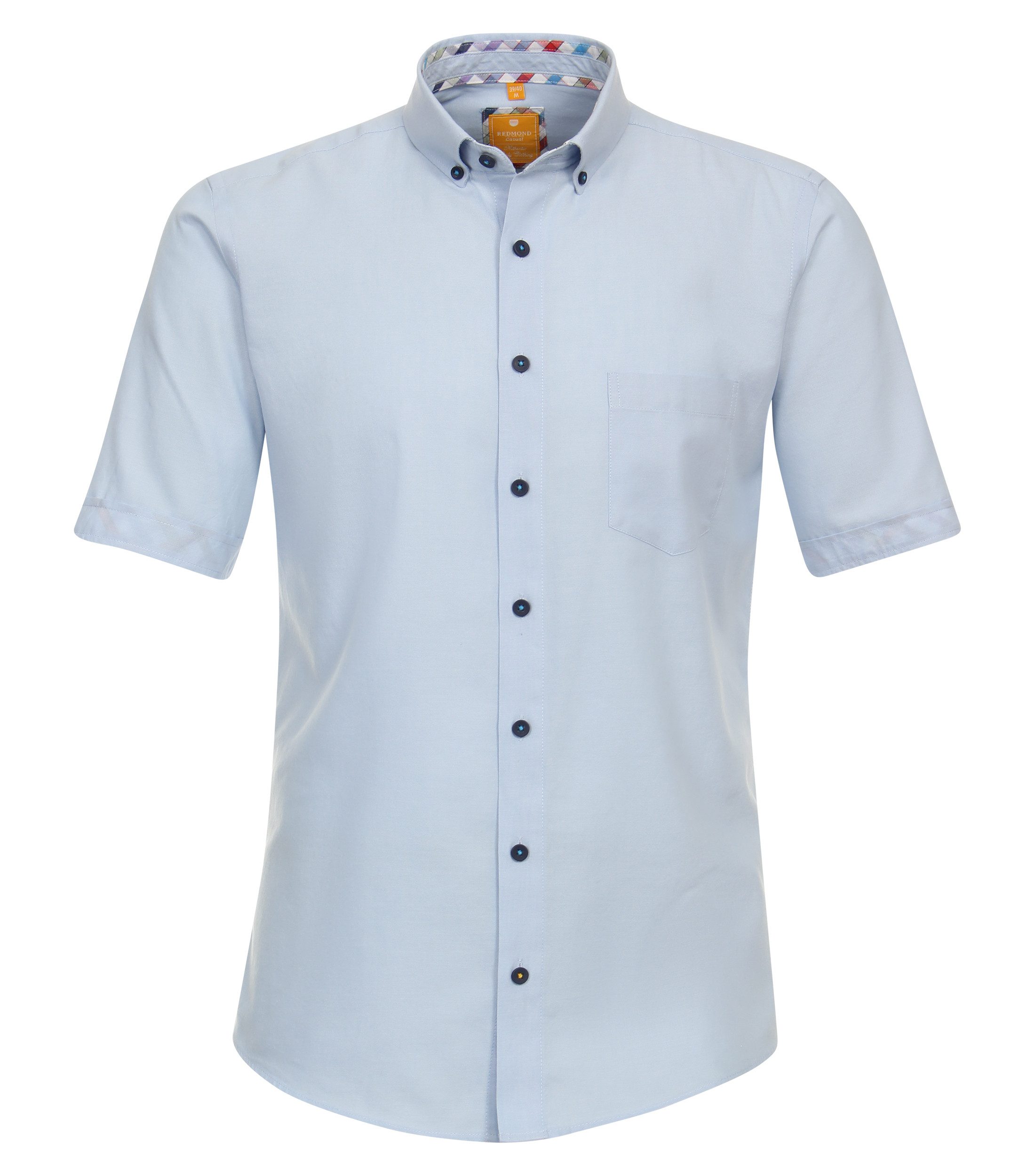 Kurzarmhemd uni Modern Fit