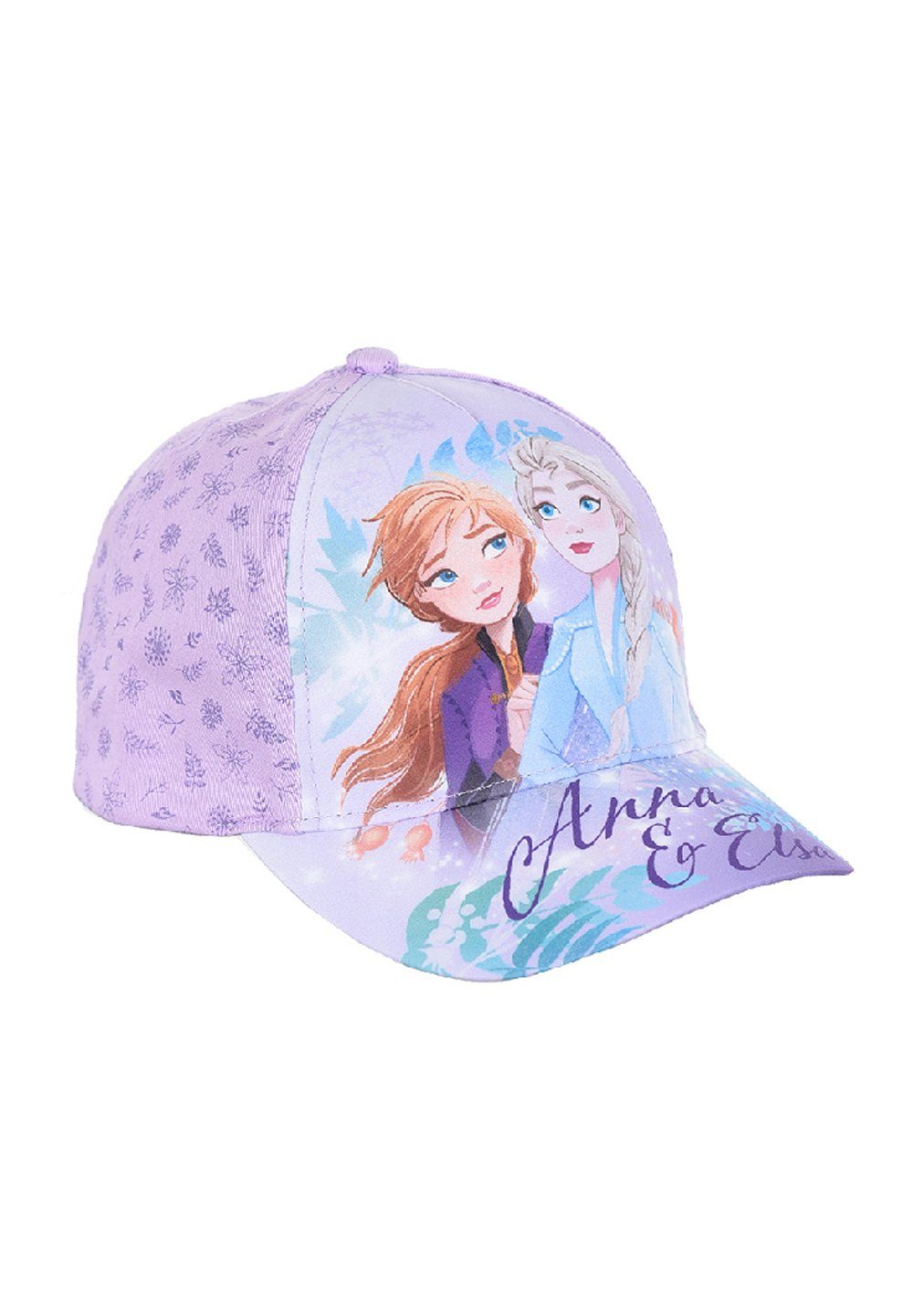 Die Eiskönigin Anna und Elsa Kinder Kappe Baseball-Cap Mütze Disney Frozen 