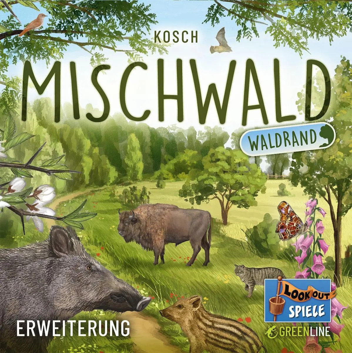 Spiel Mischwald - Waldrand
