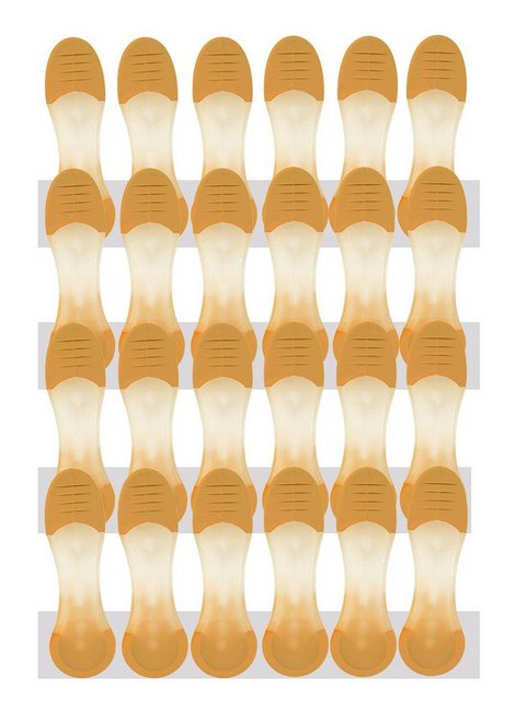 trendfinding Wäscheklammern „24 XXL Wäscheklammern mit Federn aus Edelstahl“, Unverwechselbares Design, Langlebigkeit durch neueste Klammertechnik mit Edelstahlfedern