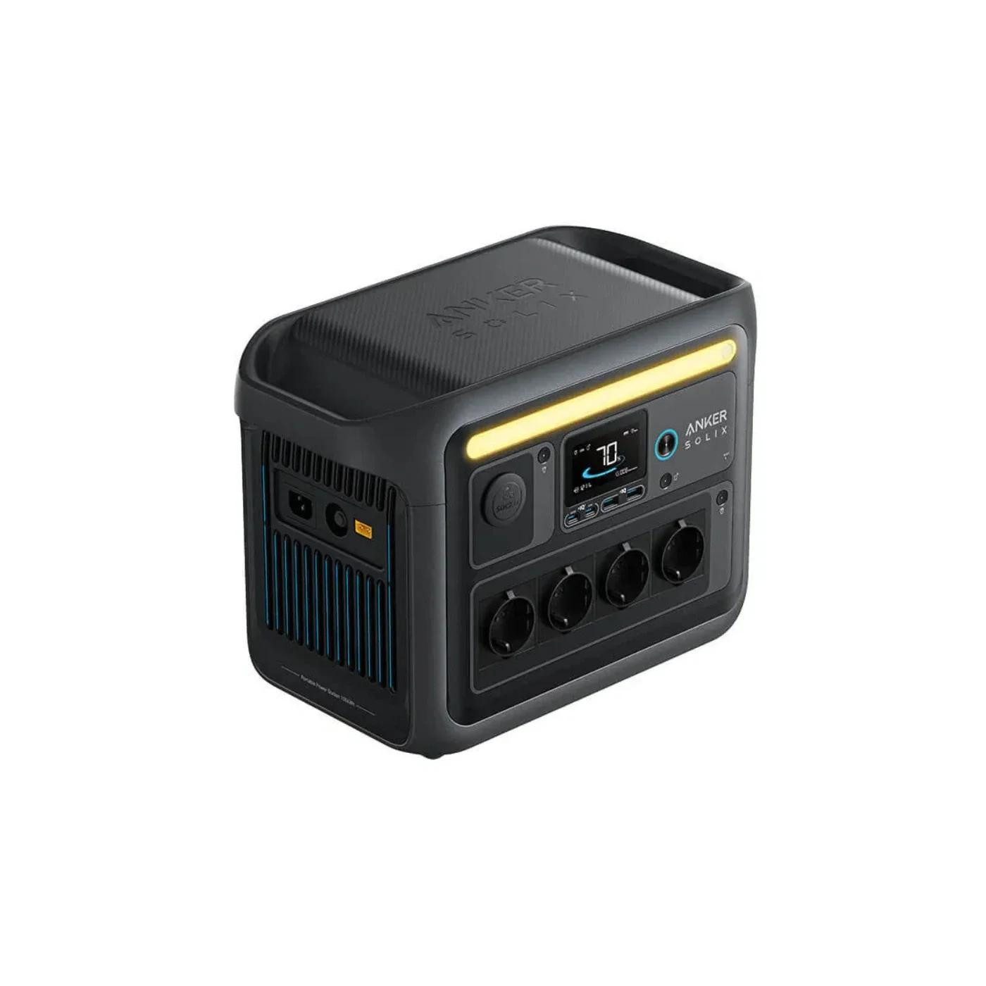 Anker Anker SOLIX C1000X Tragbare Powerstation – 1056Wh, 1800W, 0% MwSt Powerstation (230 V V), LiFePO4 Akku