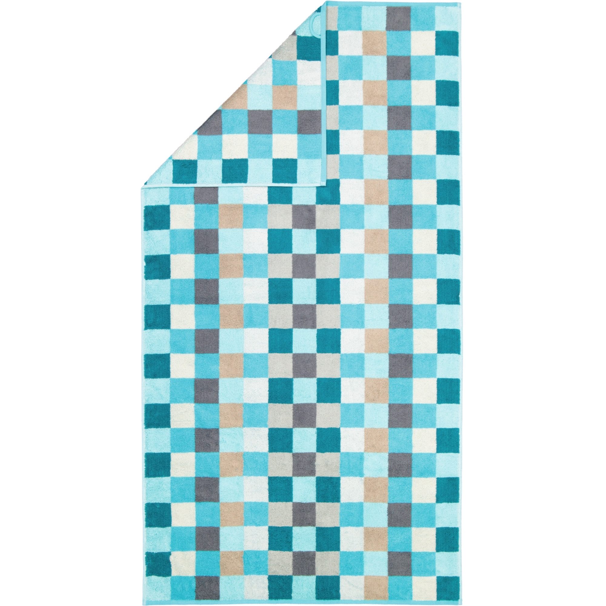 Cawö Handtücher Unique Karo 942, 100% Baumwolle (1-St)
