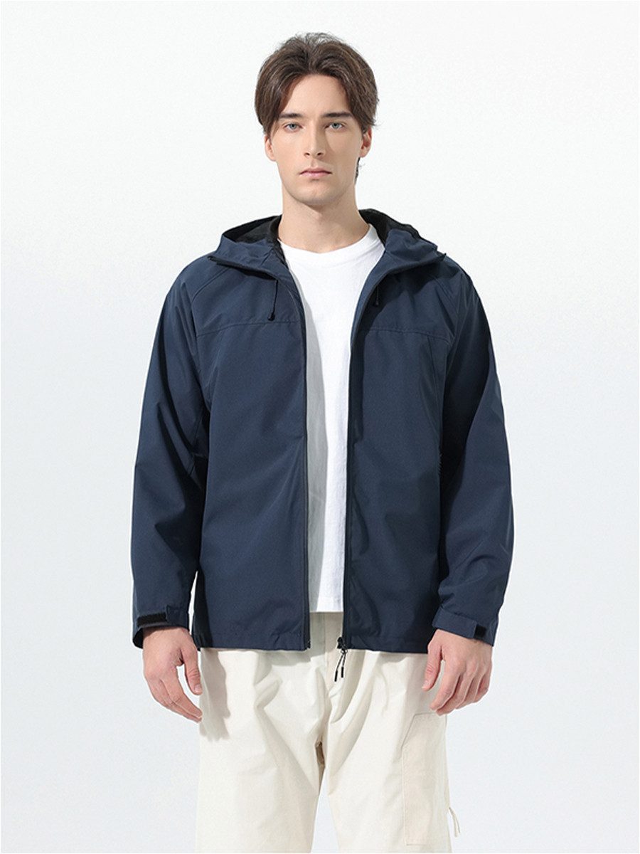 YOUTHUP Funktionsjacke Herren Outdoor Übergangsjacke winddicht