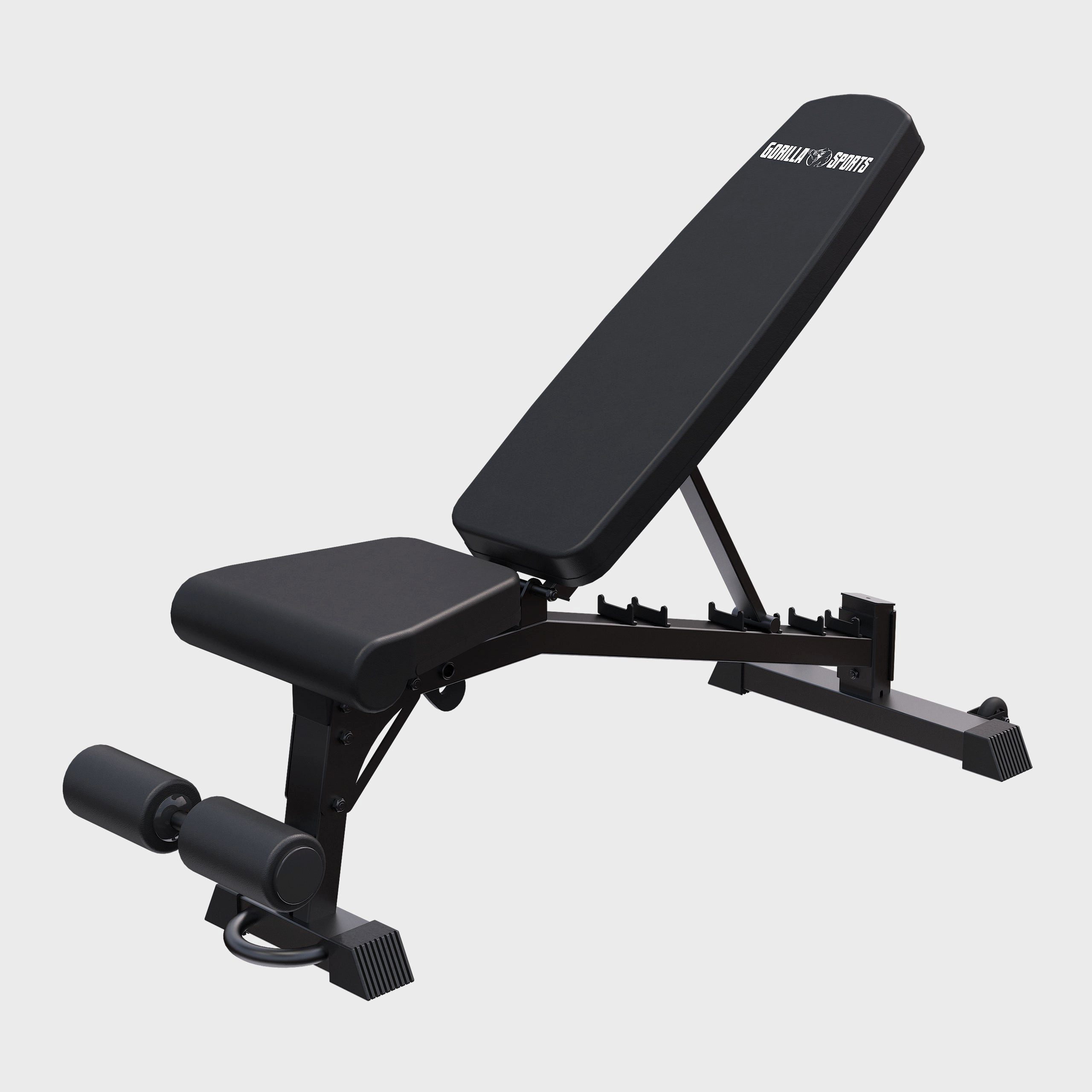 GORILLA SPORTS Hantelbank Hantelbank Verstellbar, (1-tlg)