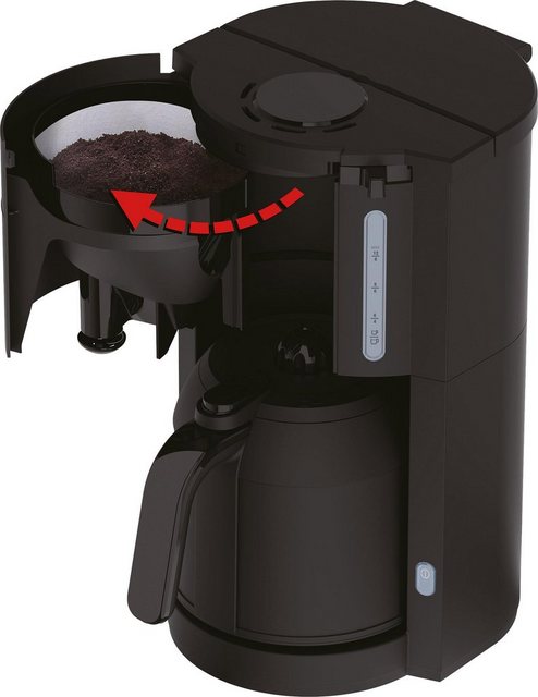 Krups Filterkaffeemaschine Pro Aroma KM3038, 1l Kaffeekanne, Papierfilter