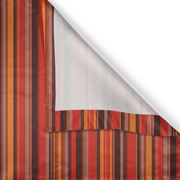 Gardine Dekorative 2-Panel-Fenstervorhänge für Schlafzimmer Wohnzimmer, Abakuhaus, Geometrisch Tiny und Dicke Linien