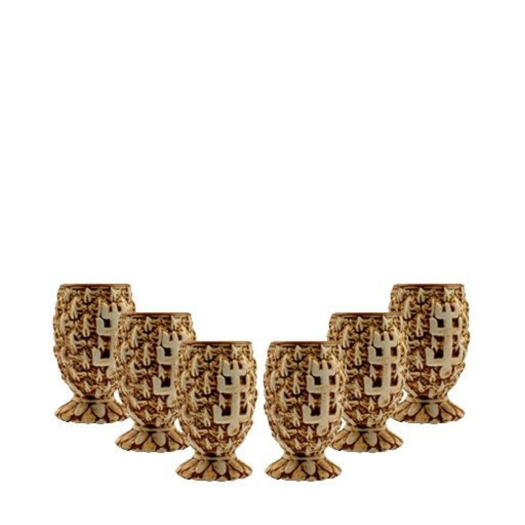 Mixcompany Gläser-Set Plantation Rum Glas 6er Set Stiggins Shot Gläser 6x Tonbecher für 2, 6-tlg.