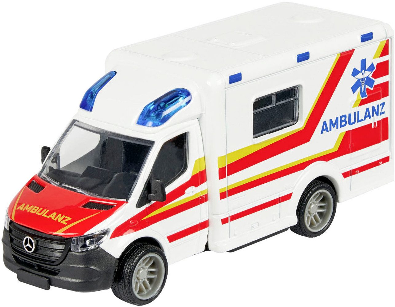 majORETTE Spielzeug-Krankenwagen Mercedes-Benz Sprinter Ambulance