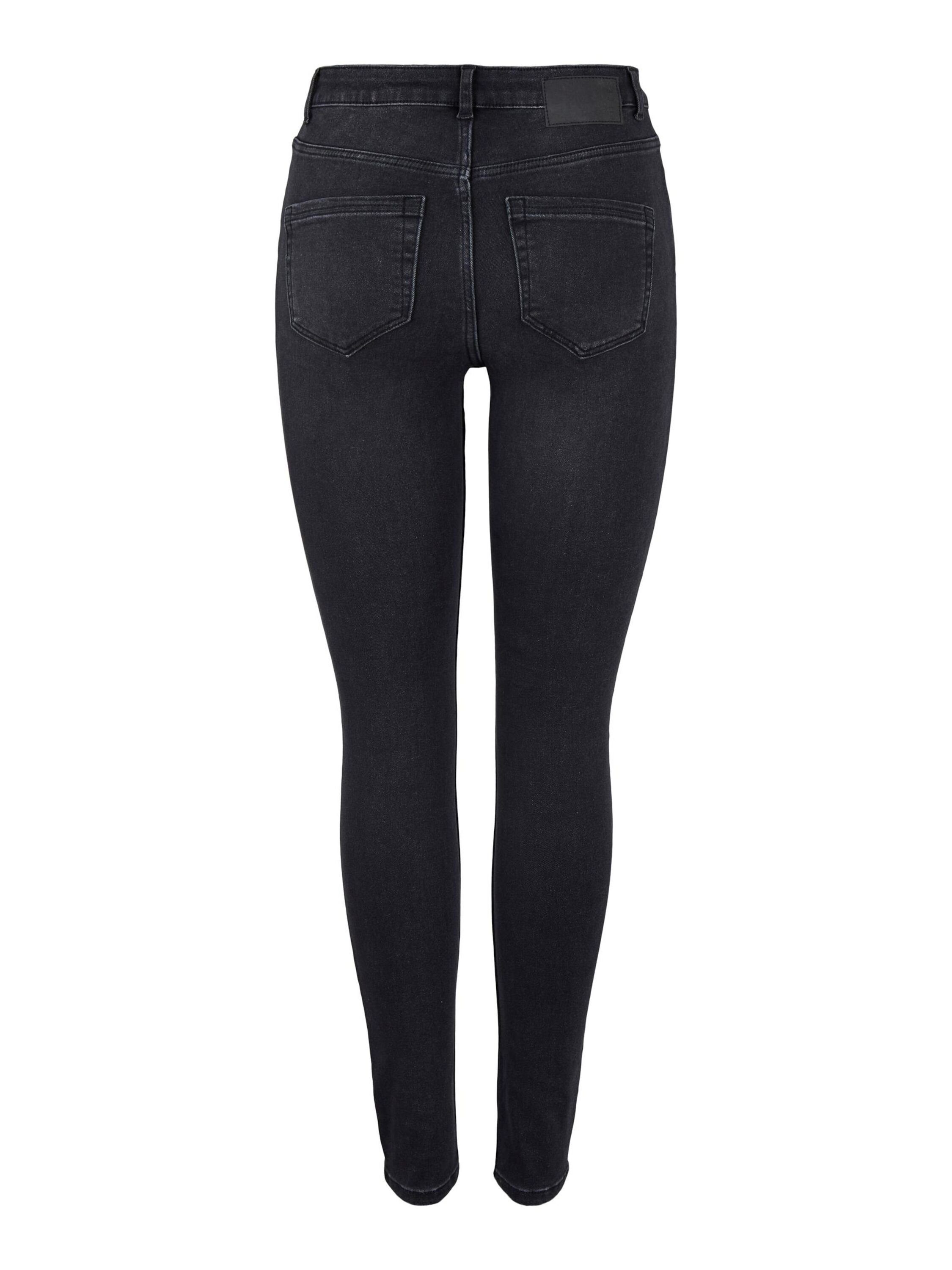 pieces High-waist-Jeans (1-tlg) Plain/ohne Details