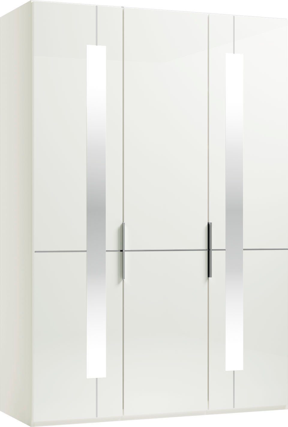 Musterring Kleiderschrank Imola W Einlegeböden und Kleiderstangen, mit Glastüren inklusive Zierspiegel