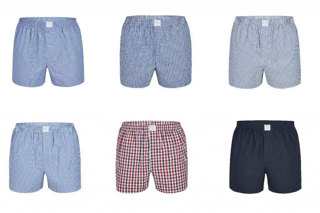 MG-1 Boxershorts Boxershorts MG-45-925-00 6er Pack Herren Unterhosen Baumwo günstig online kaufen