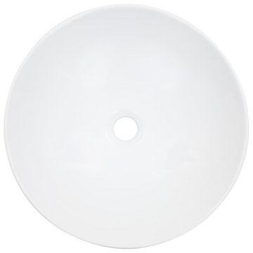 vidaXL Waschbecken Waschbecken 41 x 12,5 cm Keramik Weiß