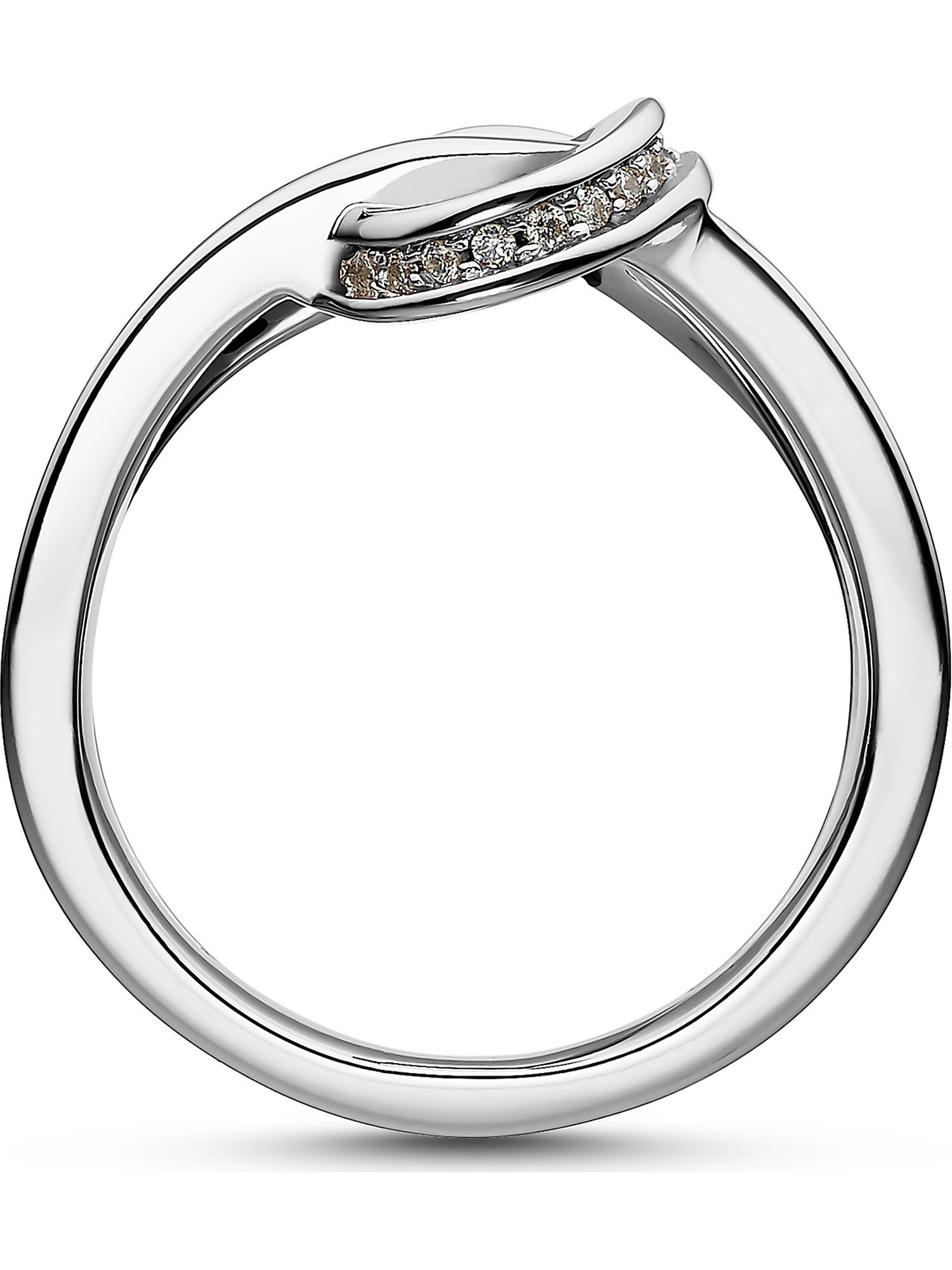 JETTE Silberring JETTE Damen-Damenring Seamans Duty 44 Zirkonia, Zirkonia günstig online kaufen
