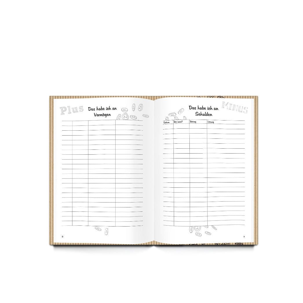 Logbuch-Verlag Dekofigur Haushaltsbuch Finanzbuch für Zuhause - Mein Geld f günstig online kaufen