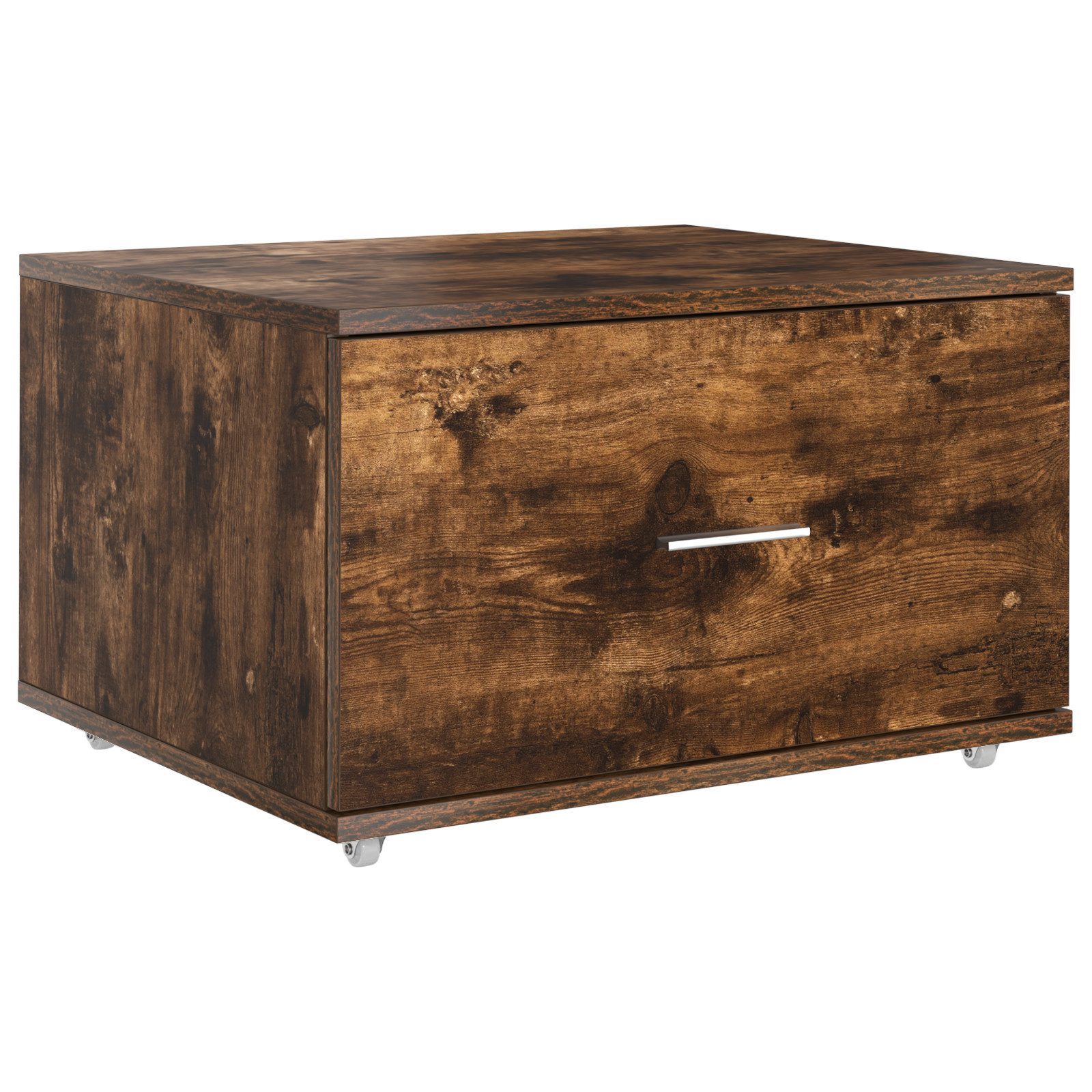 vidaXL Fächerschrank Schubladenschrank Geräucherte Eiche MDF günstig online kaufen