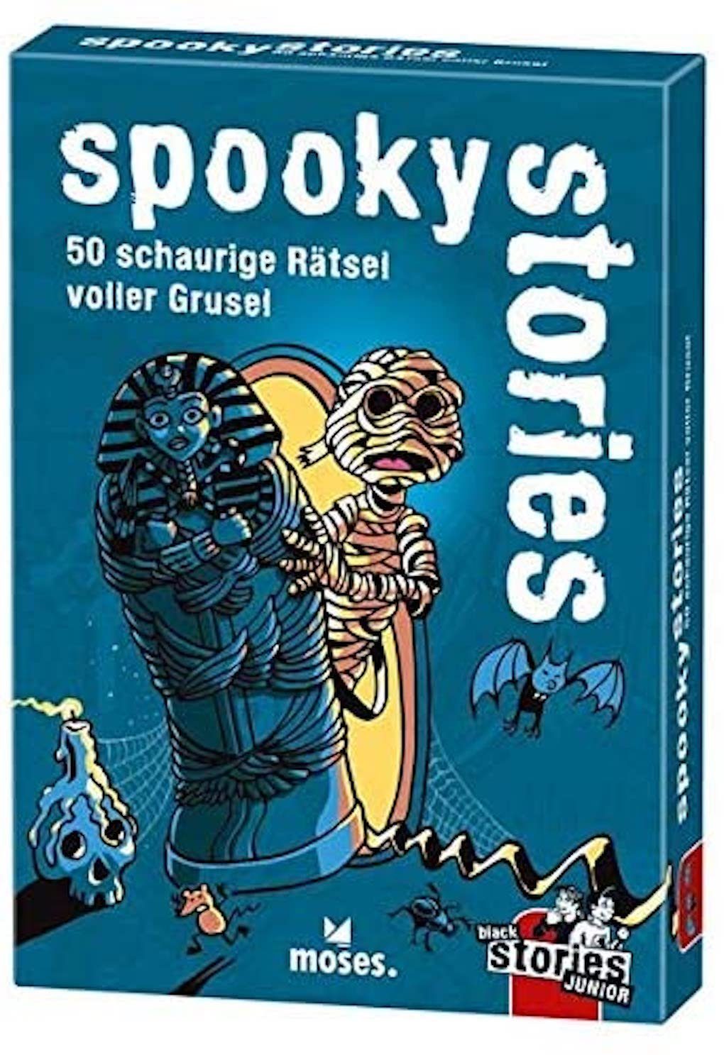 moses Spiel Black Stories Junior - spooky stories, Kartenspiel, besonders gruselig