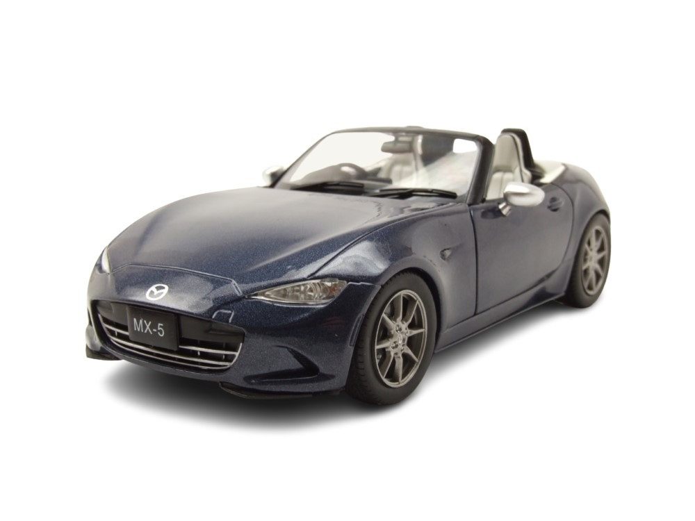 Whitebox Modellauto Mazda MX-5 2019 dunkelblau metallic, Maßstab 1:24