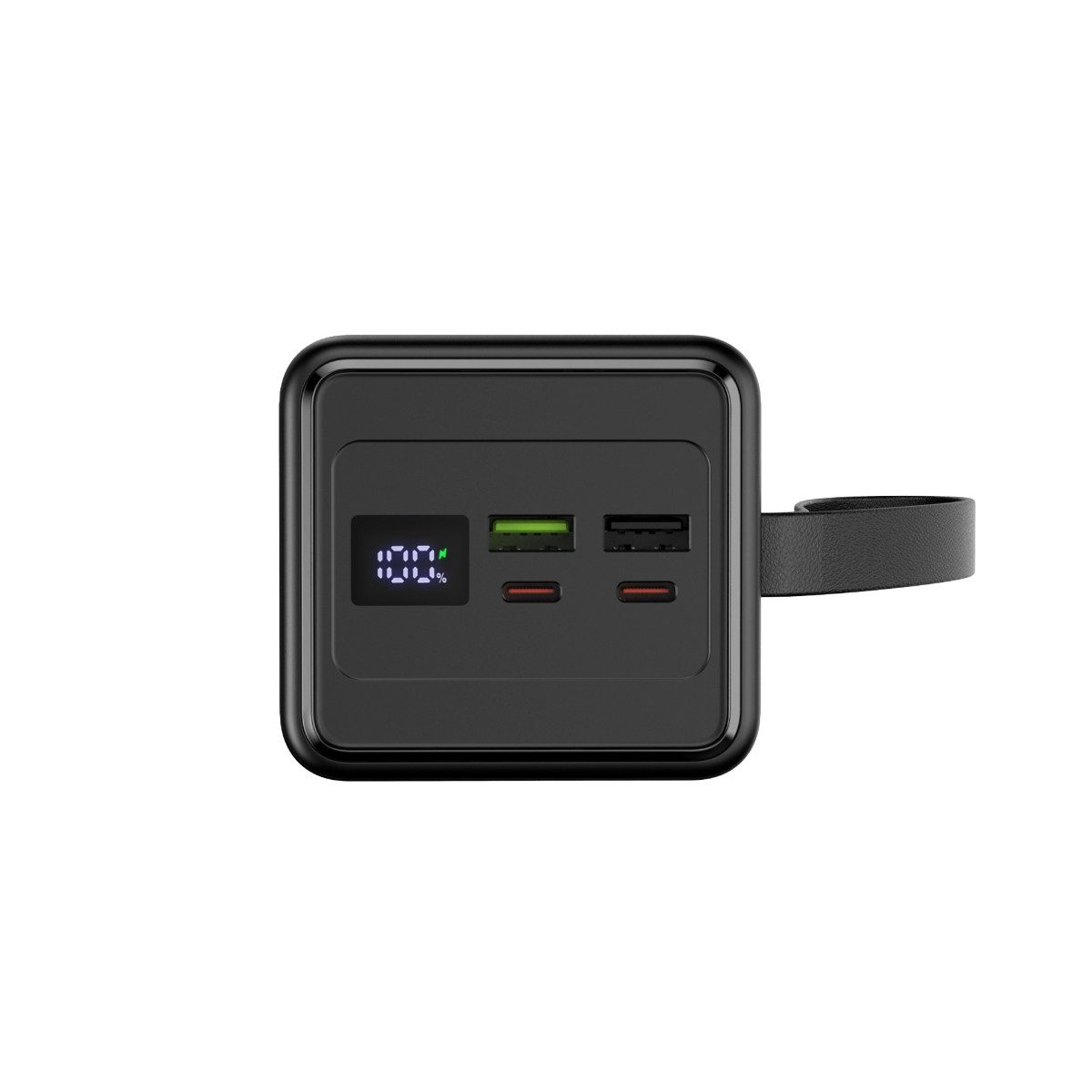 Platinet PMPB5020 Powerbank 50000 mAh (3,7 V), 50000 mAh mit PD 20W und Taschenlampe