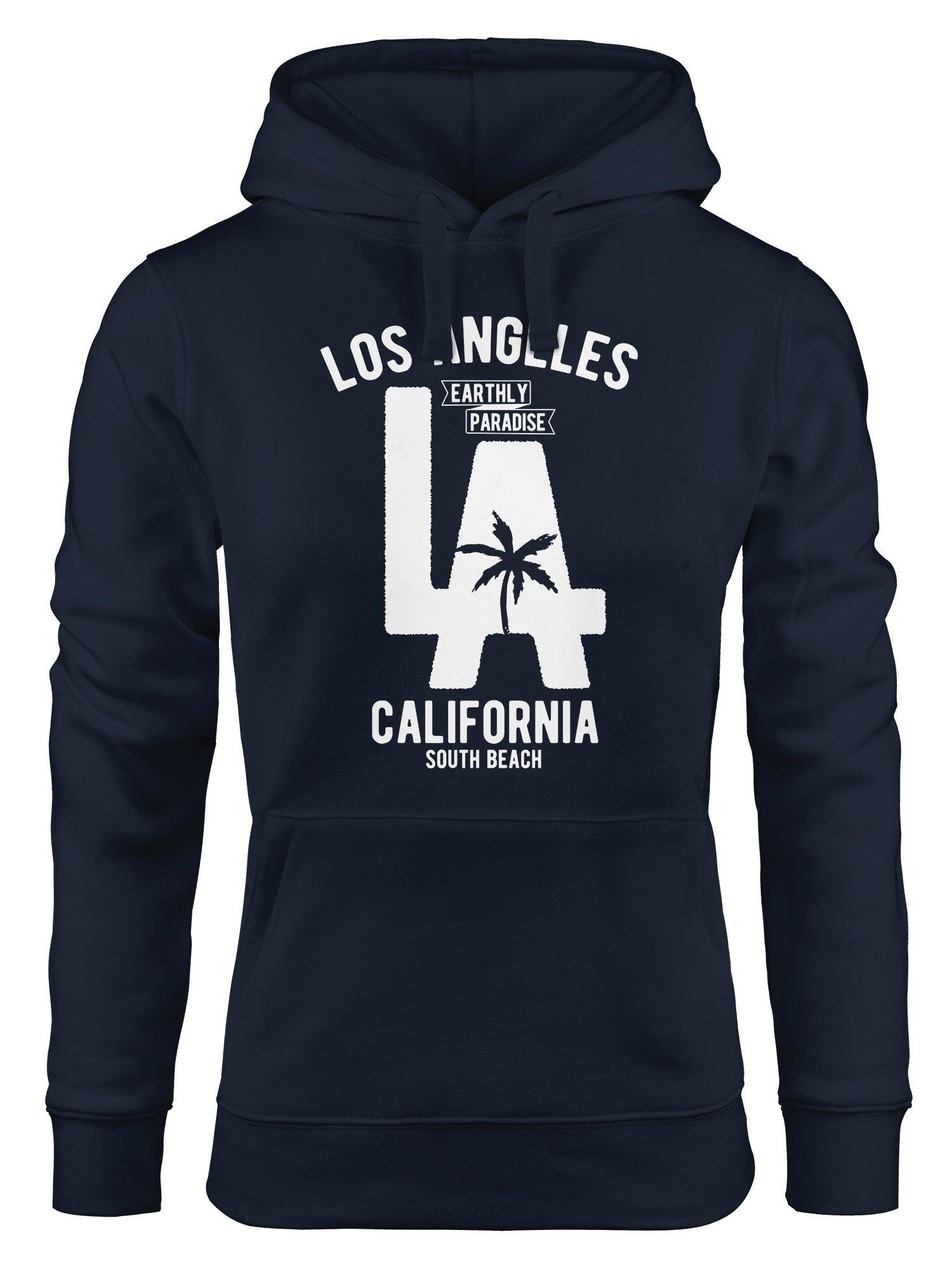Neverless Hoodie Hoodie Damen Los Angeles California LA Palme Sweatshirt Kapuze Hoody