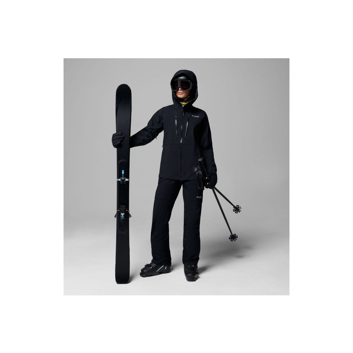 Columbia Skijacke Women's Platinum Peak II 3L Waterproof Ski Shell Wasserdichte, atmungsaktive Ski-Shell mit helmkompatibler Kapuze und