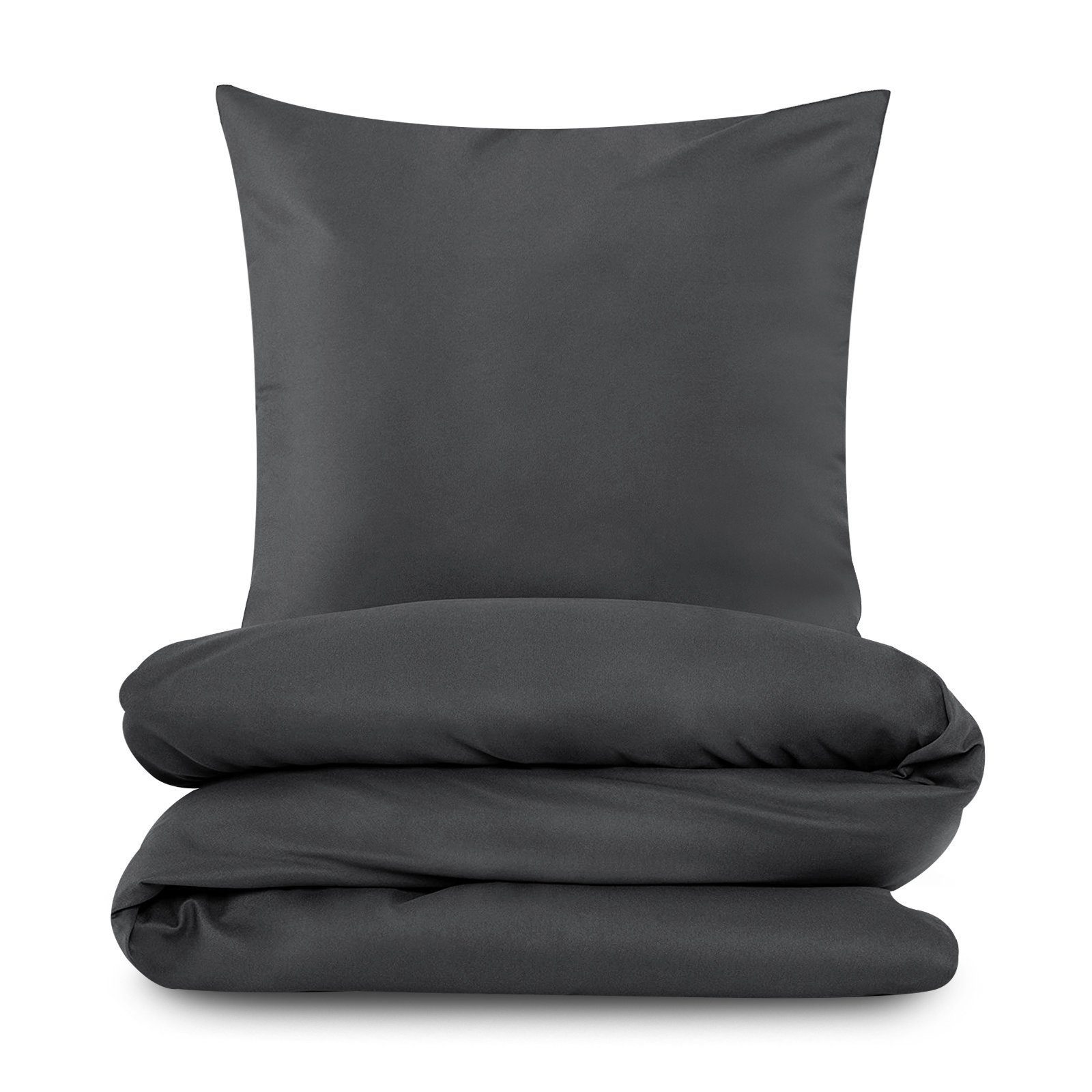 TRENDBUY24 Bettwäsche Bettwäsche Bettgarnitur 135x200 155x220 200x200 Mikrofaser 2tlg, Mikrofaser, 2 teilig, verdeckter Reißverschluss