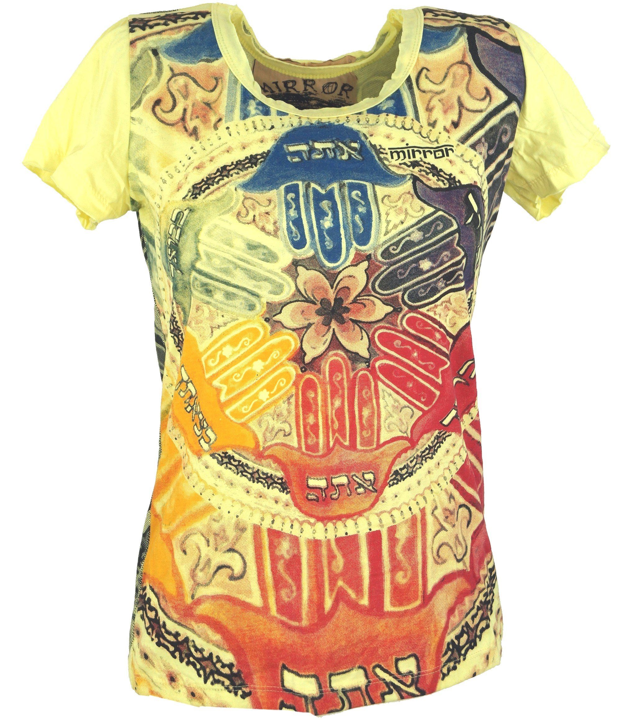 Guru-Shop T-Shirt Mirror Damen T-ShirT-Shirt - günstig online kaufen