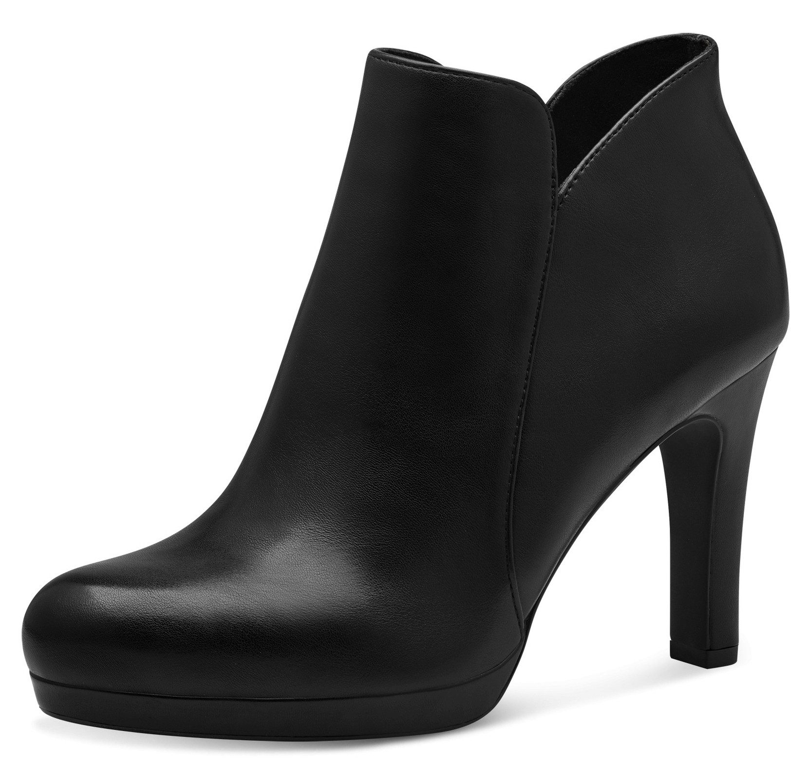 1-25326-41 020 Black Matt Stiefelette