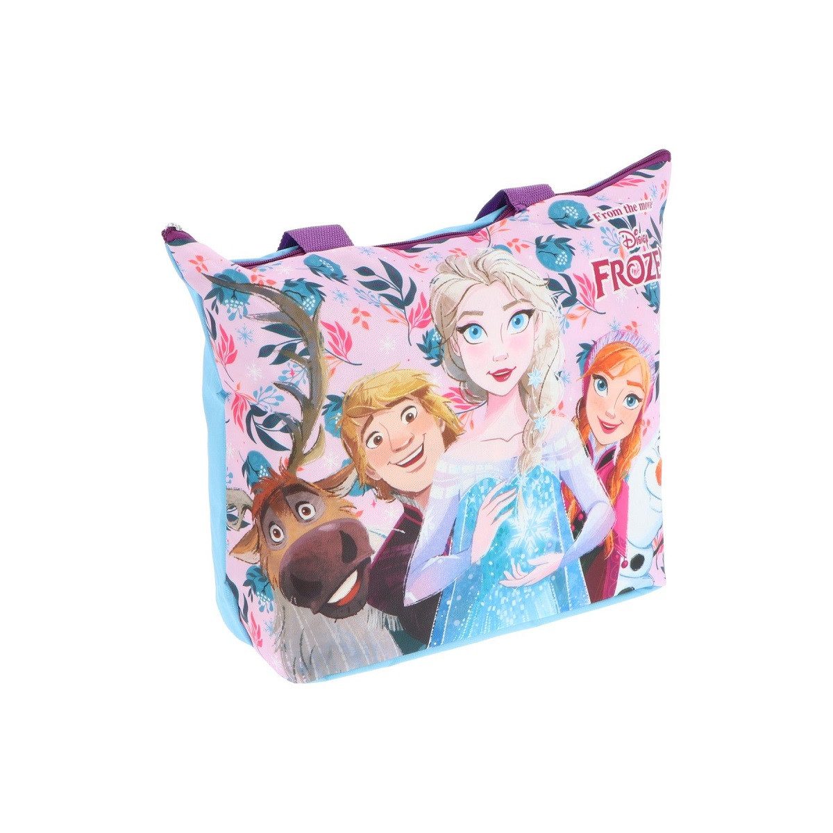 Textiel Trade B.V. Strandtasche - Kinder Strandtasche für Urlaub & Pool mit Disney Forzen Motiv (1-tlg), ideal für Strand und Schwimmbad, perfekt für Badesachen