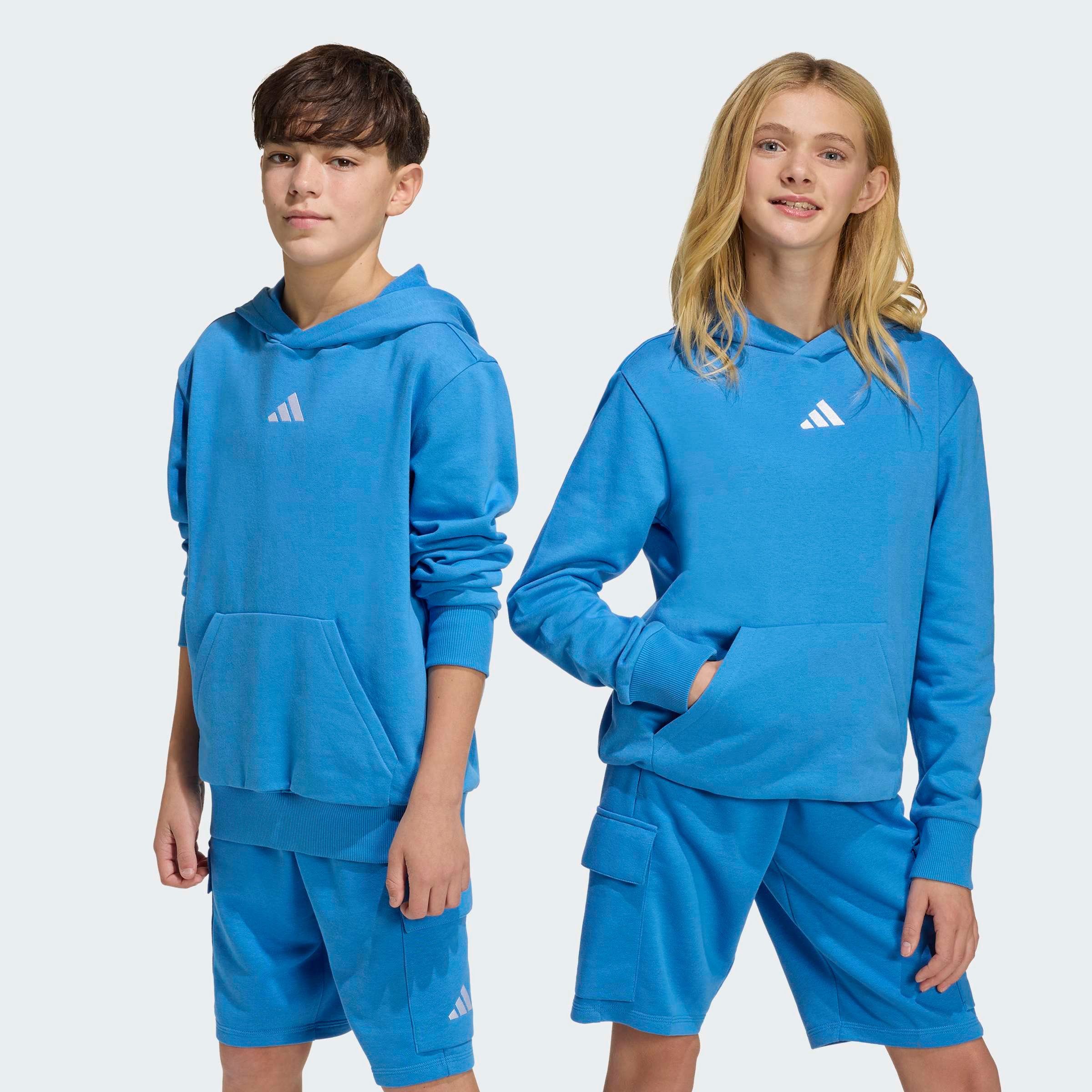adidas Sportswear Kapuzensweatshirt ESSENTIALS KIDS HOODIE für Kinder, mit Kapuze, ohne Verschluss