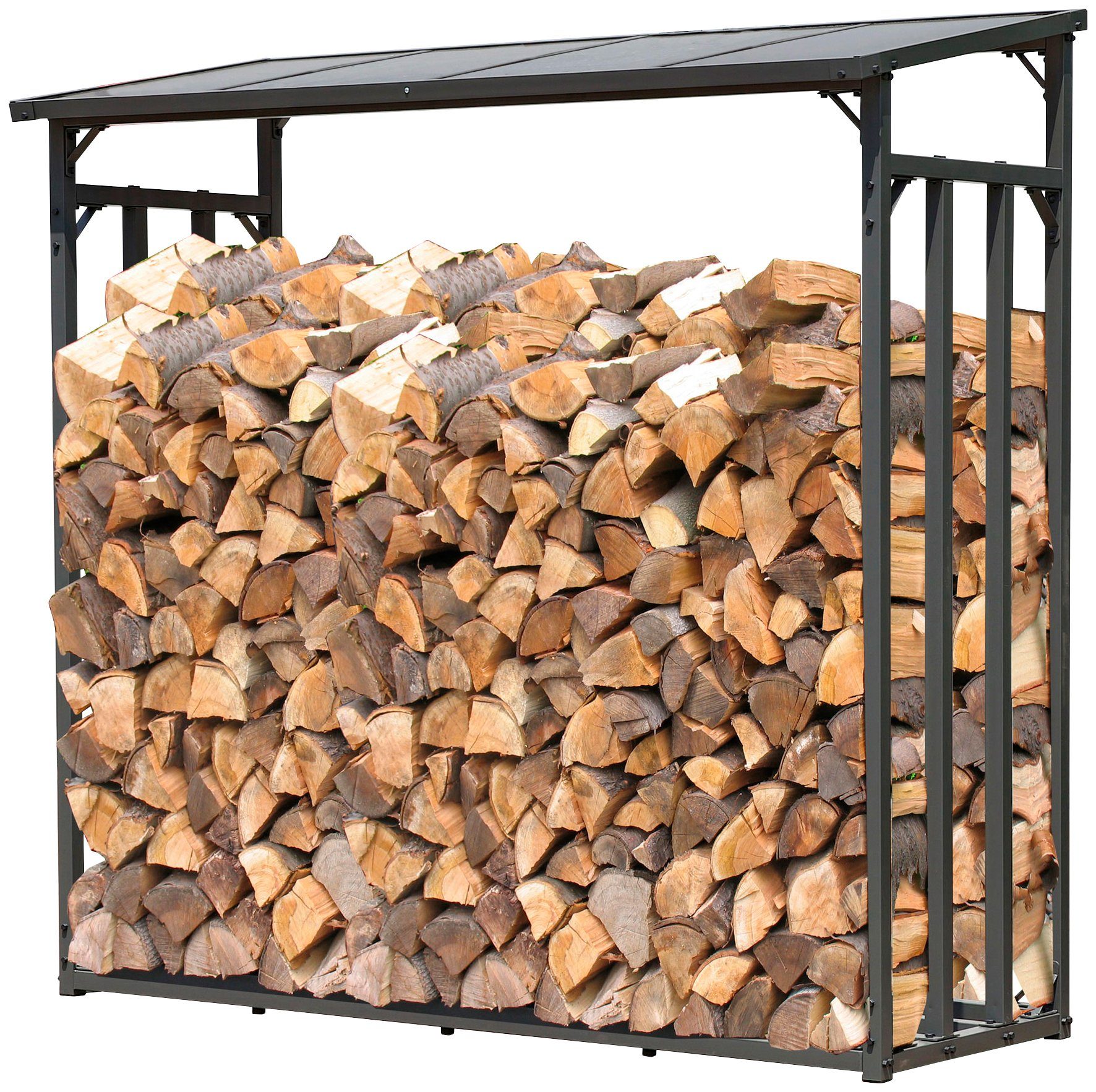 Quick Star Kaminholzregal, BxTxH:185x70x185 cm günstig online kaufen