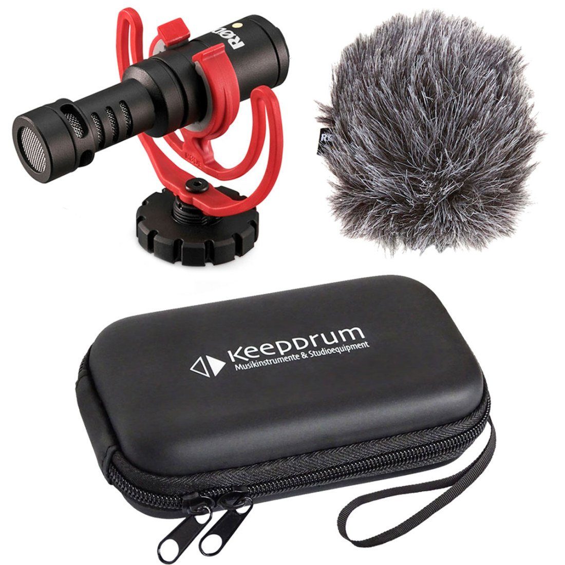 RØDE Mikrofon Rode Videomicro KameraRichtmikrofon mit SoftCase