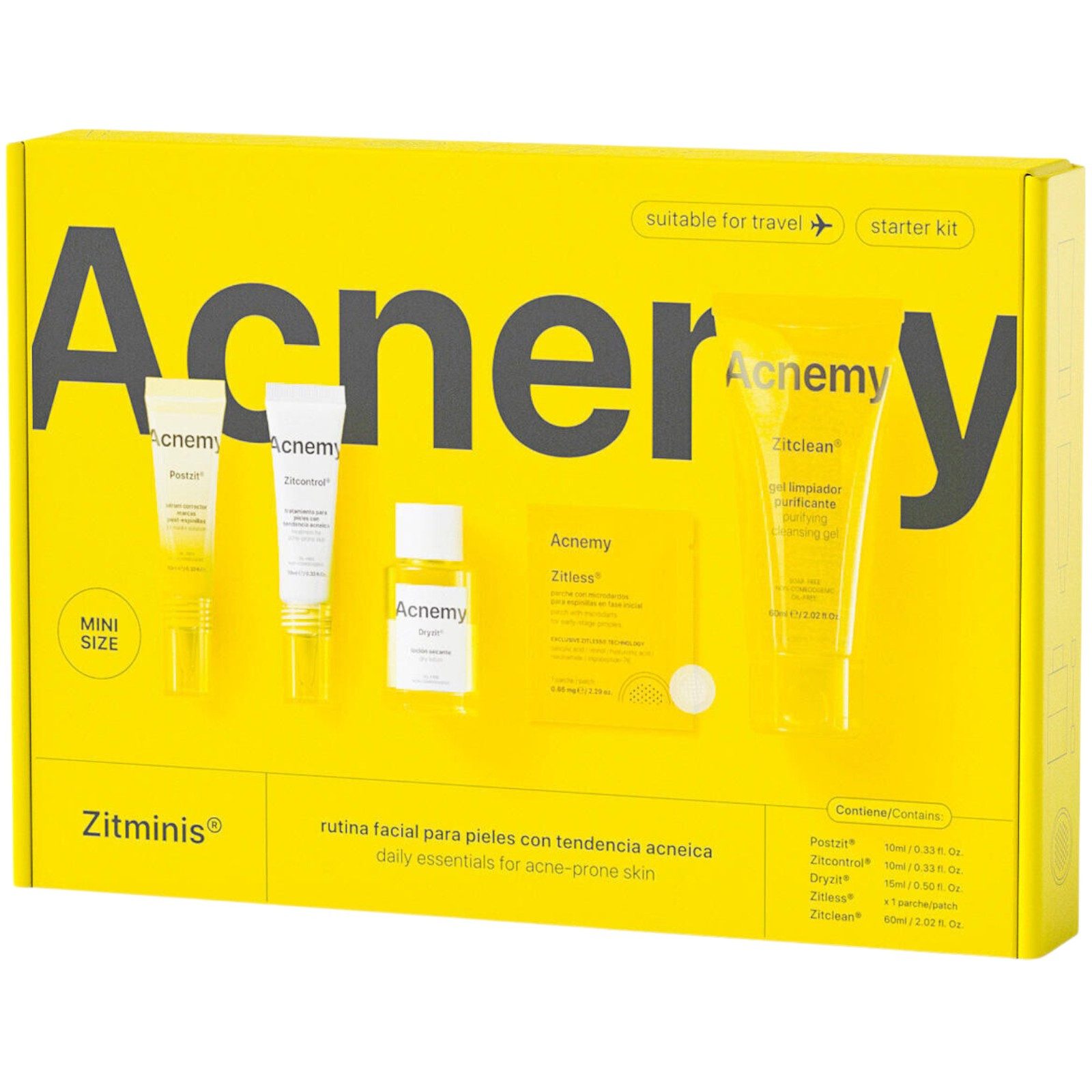 Acnemy Gesichtspflege-Set Acnemy Zitminis, 5-tlg.