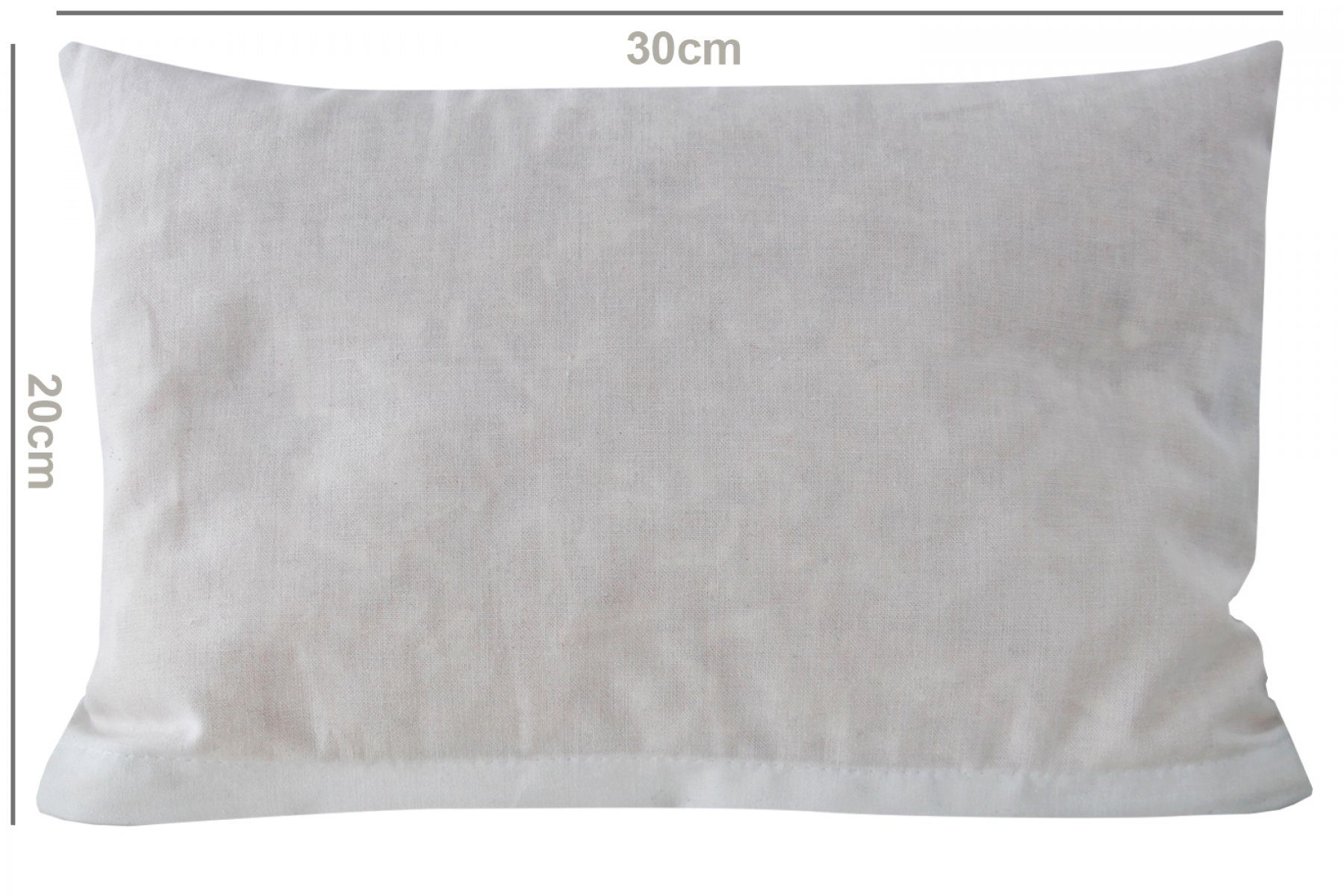 Heubergshop Zirbenkissen, 2-tlg., 30x20cm, 2er Set - Gefüllt mit Zirben Zirbenspäne (2x-Zirbe-W-20x30)